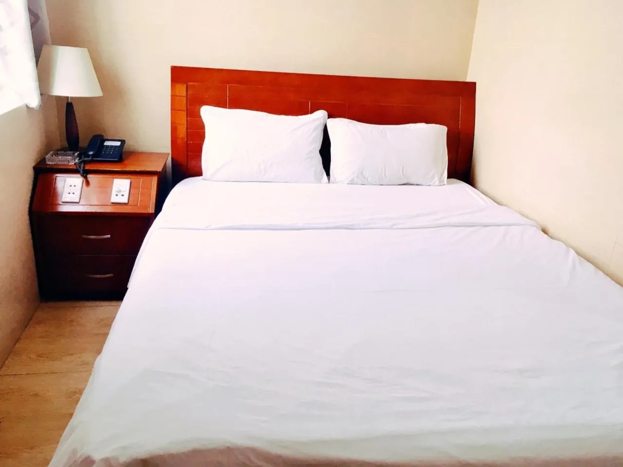 Bed in Thanh An Hotel