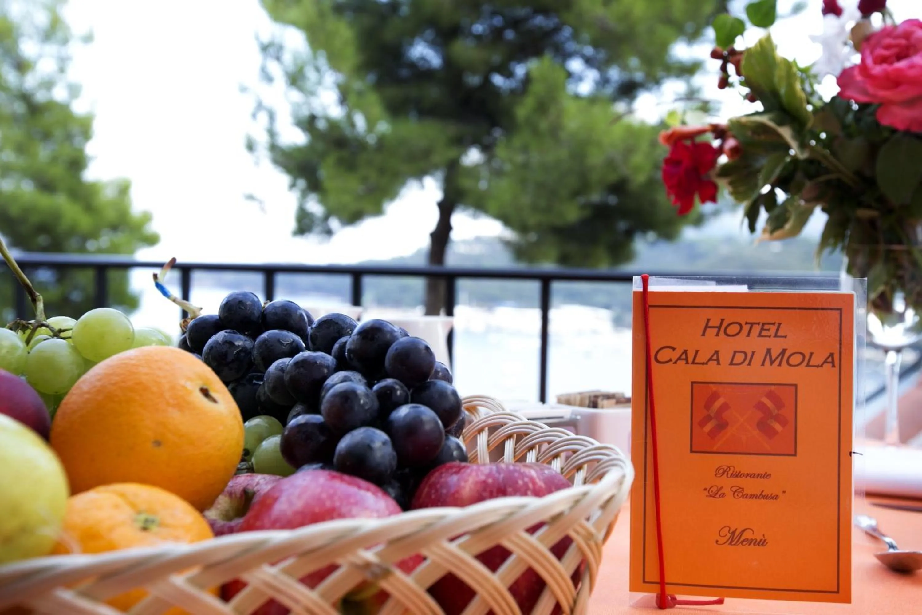 Decorative detail in Hotel Cala di Mola