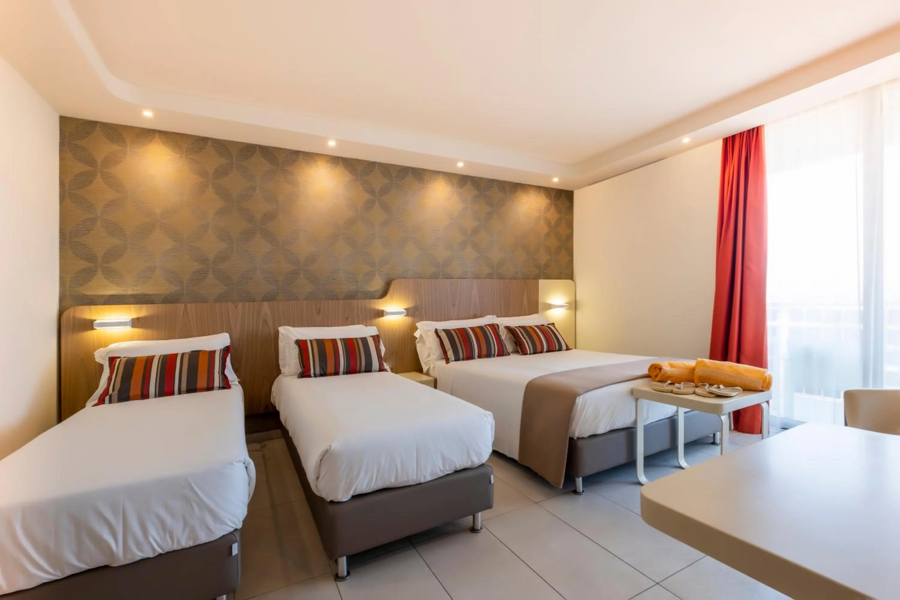 Bedroom, Bed in Hotel Aria