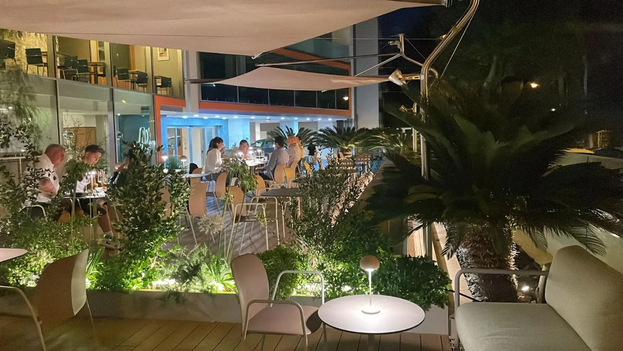 Garden in Hotel Aria