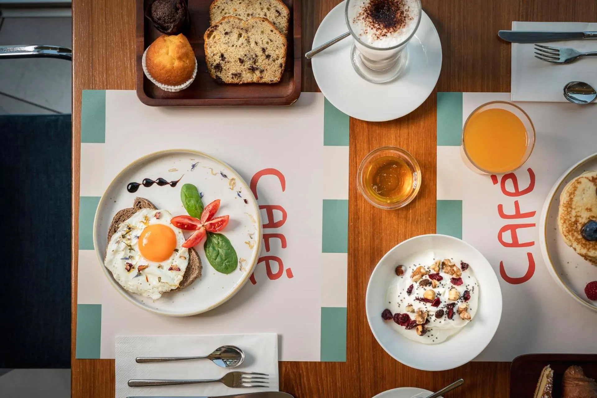 Breakfast in Hotel Aria