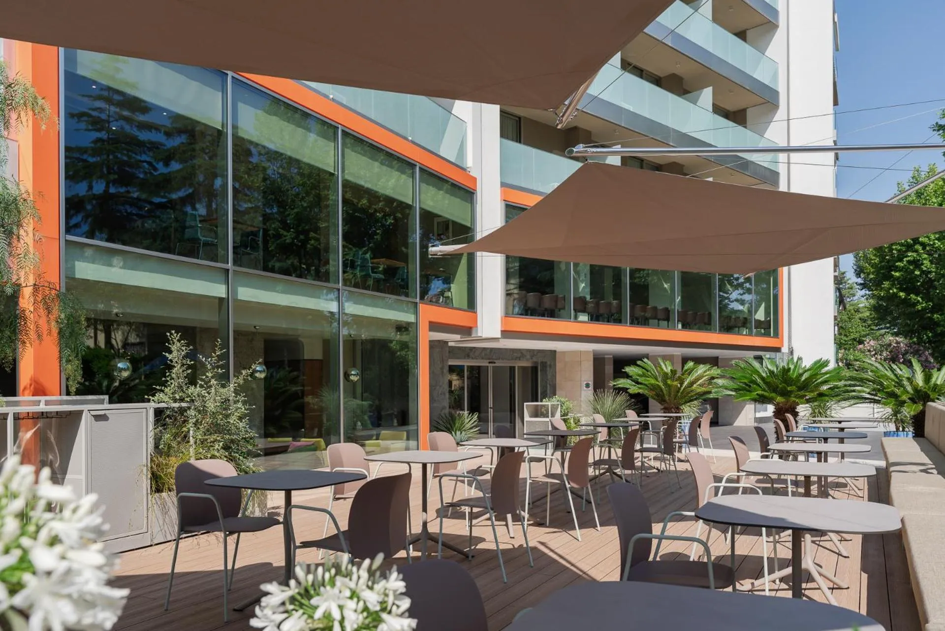 Garden in Hotel Aria