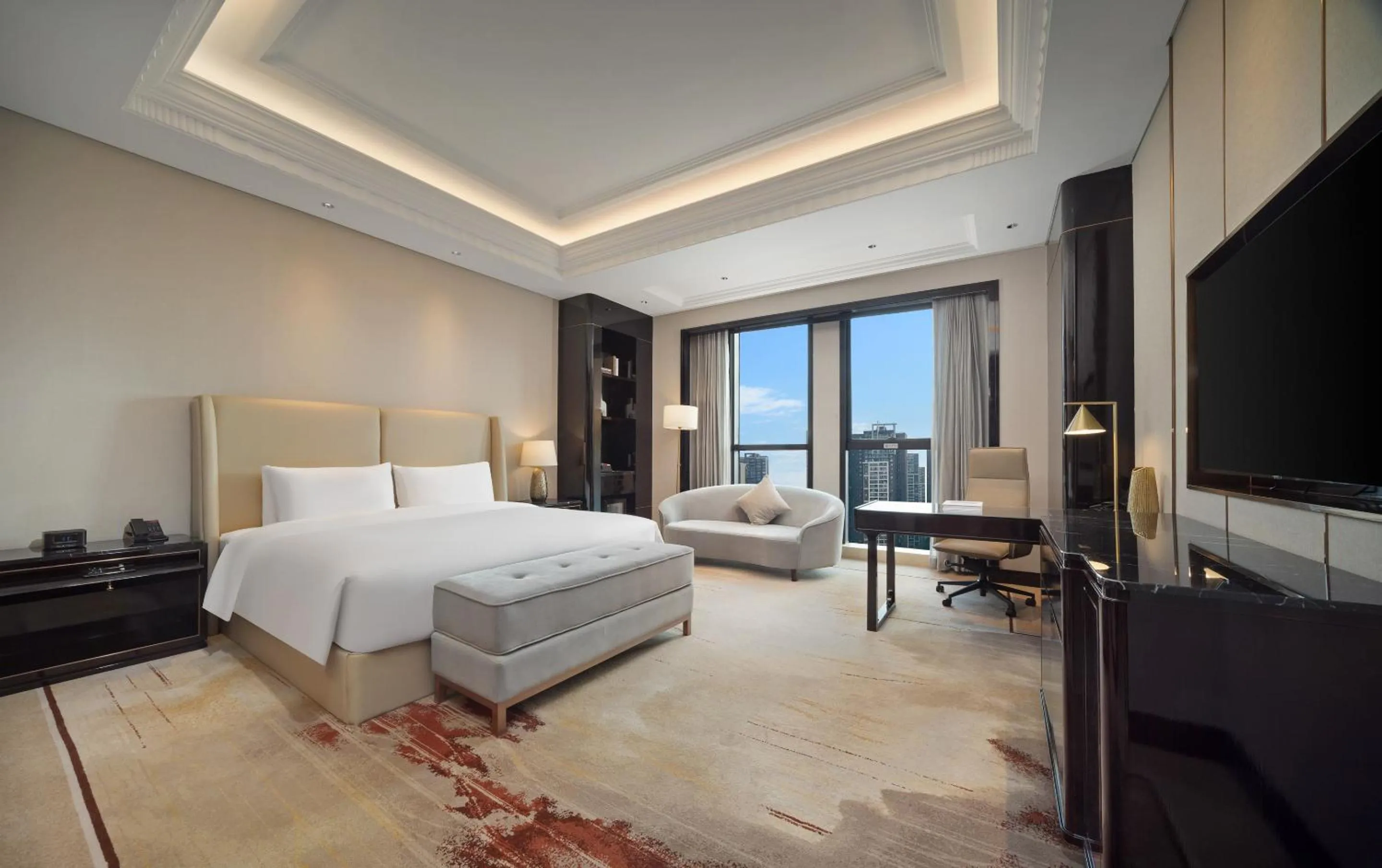 Bedroom, Bed in Crowne Plaza Chengdu Tianfu New Area by IHG