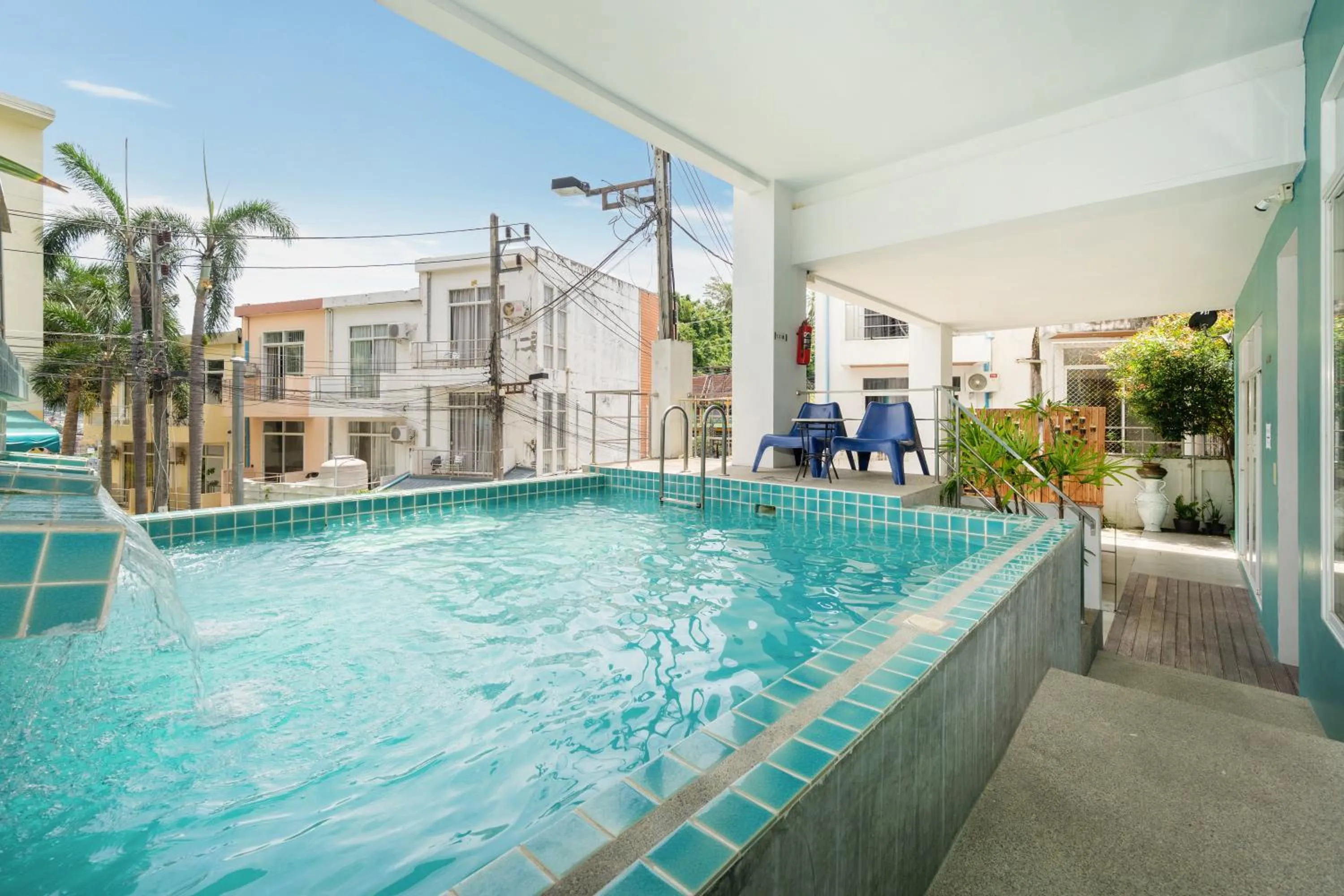 Pool view in Kata Sea Boutique