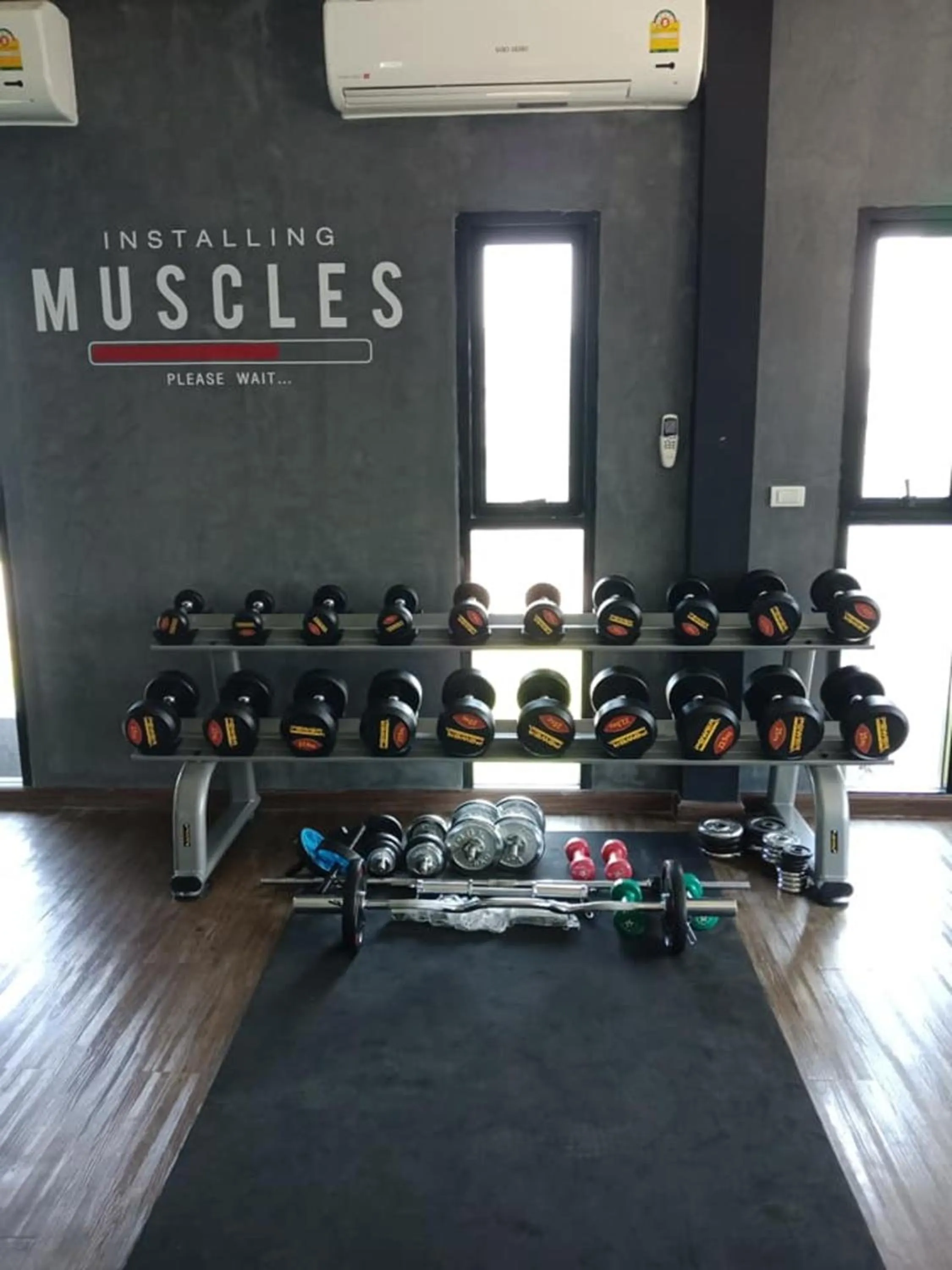 Fitness centre/facilities in Romyen Garden Place