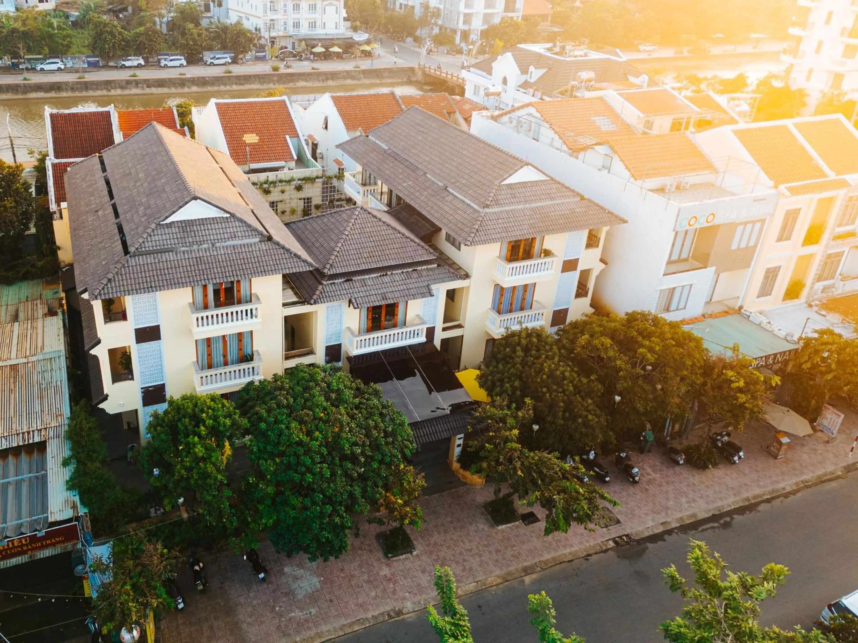 Bird's eye view in Ancient Haven - Central Boutique Hotel