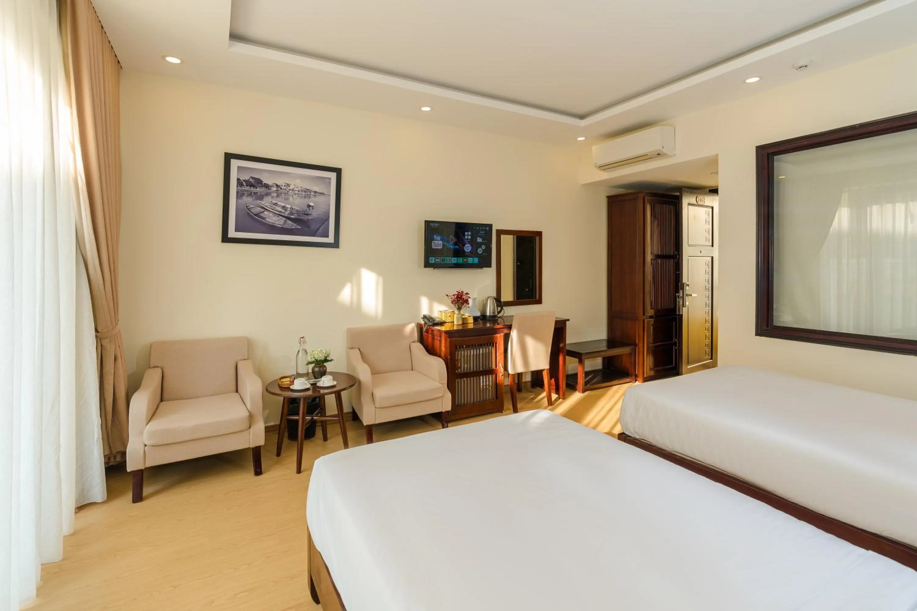 Coffee/tea facilities, Bed in Ancient Haven - Central Boutique Hotel