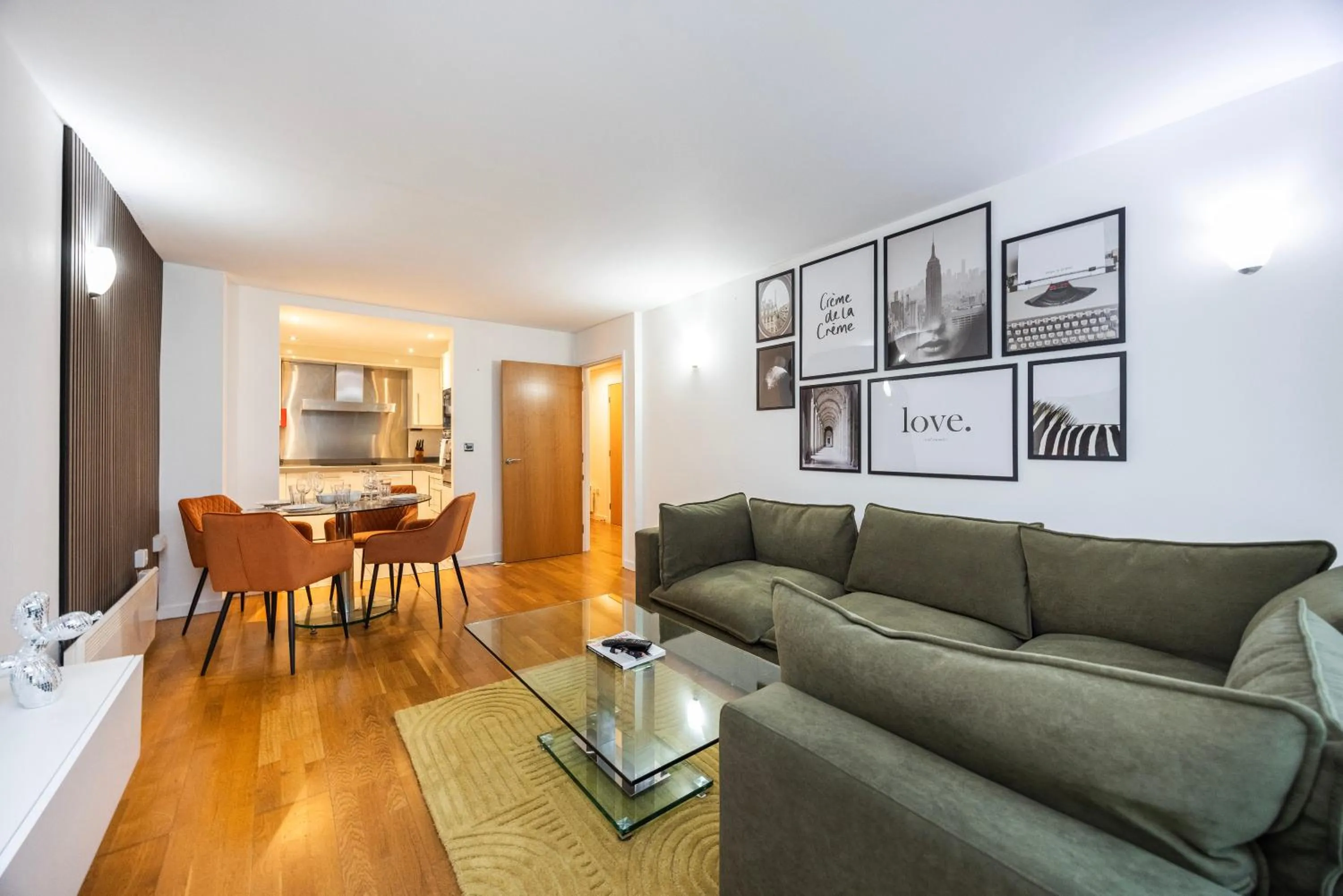 Living room in Austin David Apartments ExCeL