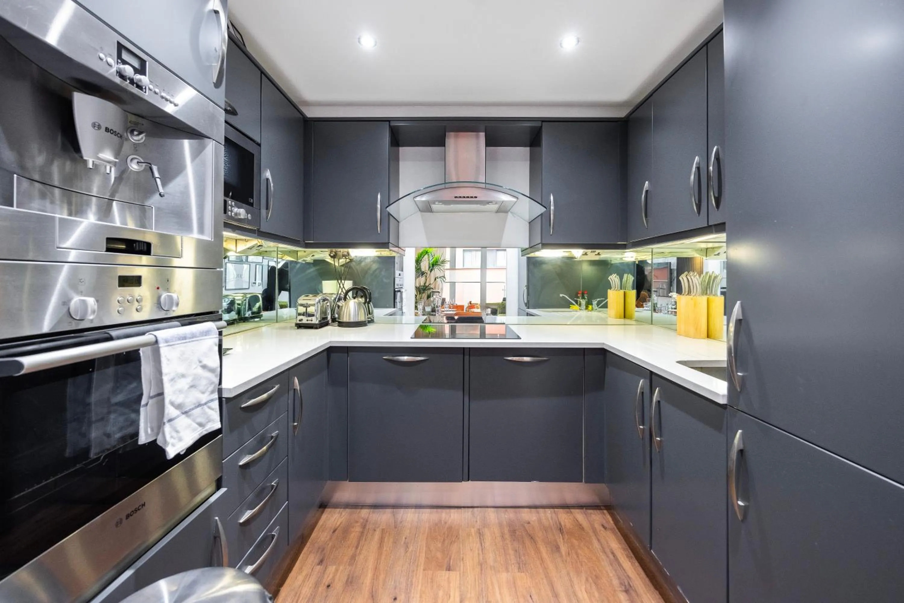 kitchen in Austin David Apartments ExCeL