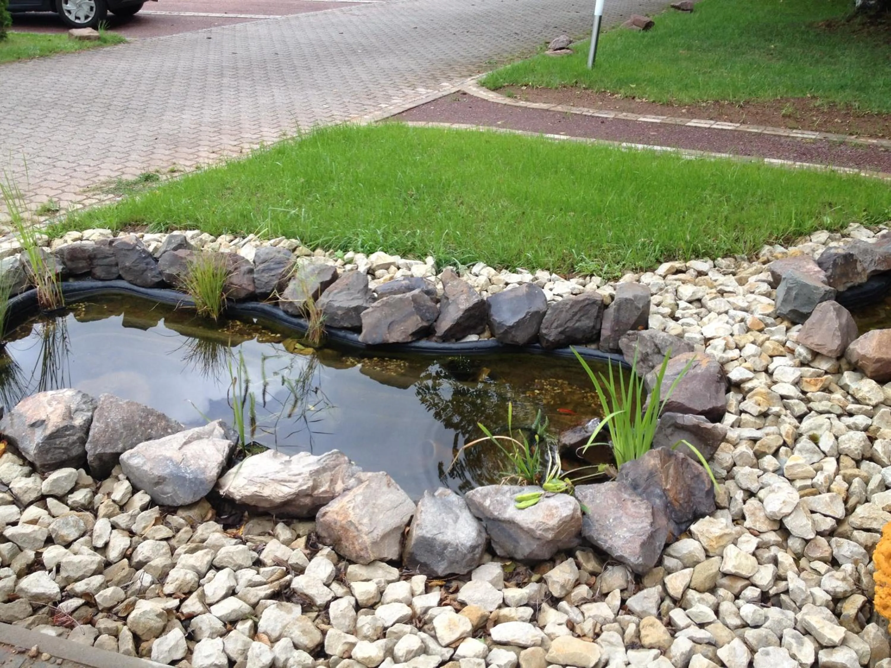 Garden in Hotel Saarland Lebach
