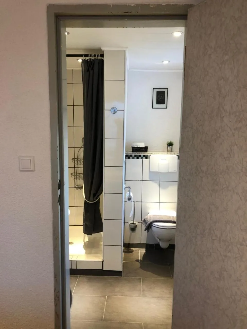 Bathroom in Hotel Saarland Lebach