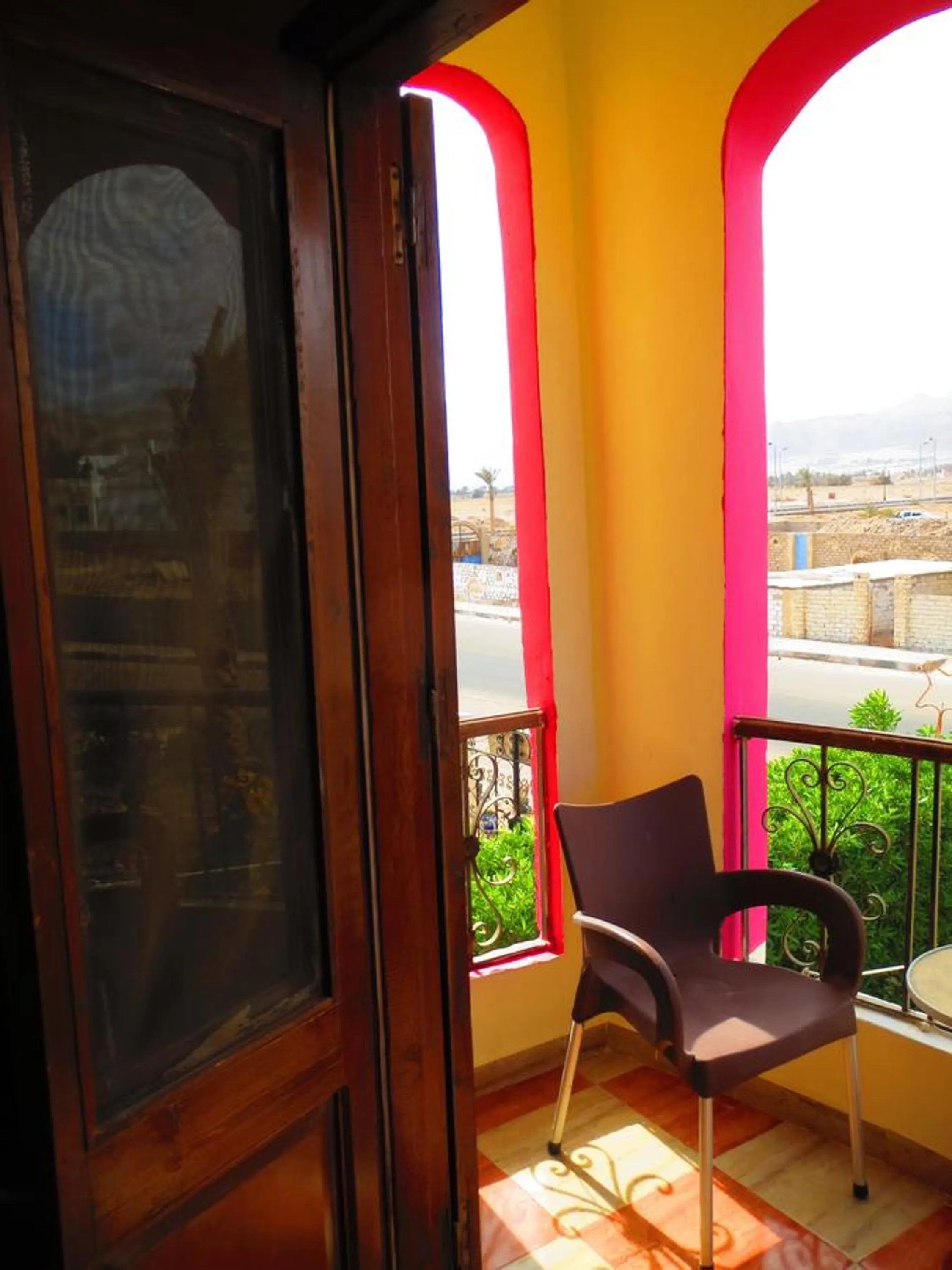 Garden view in Villa Boghdady Dahab