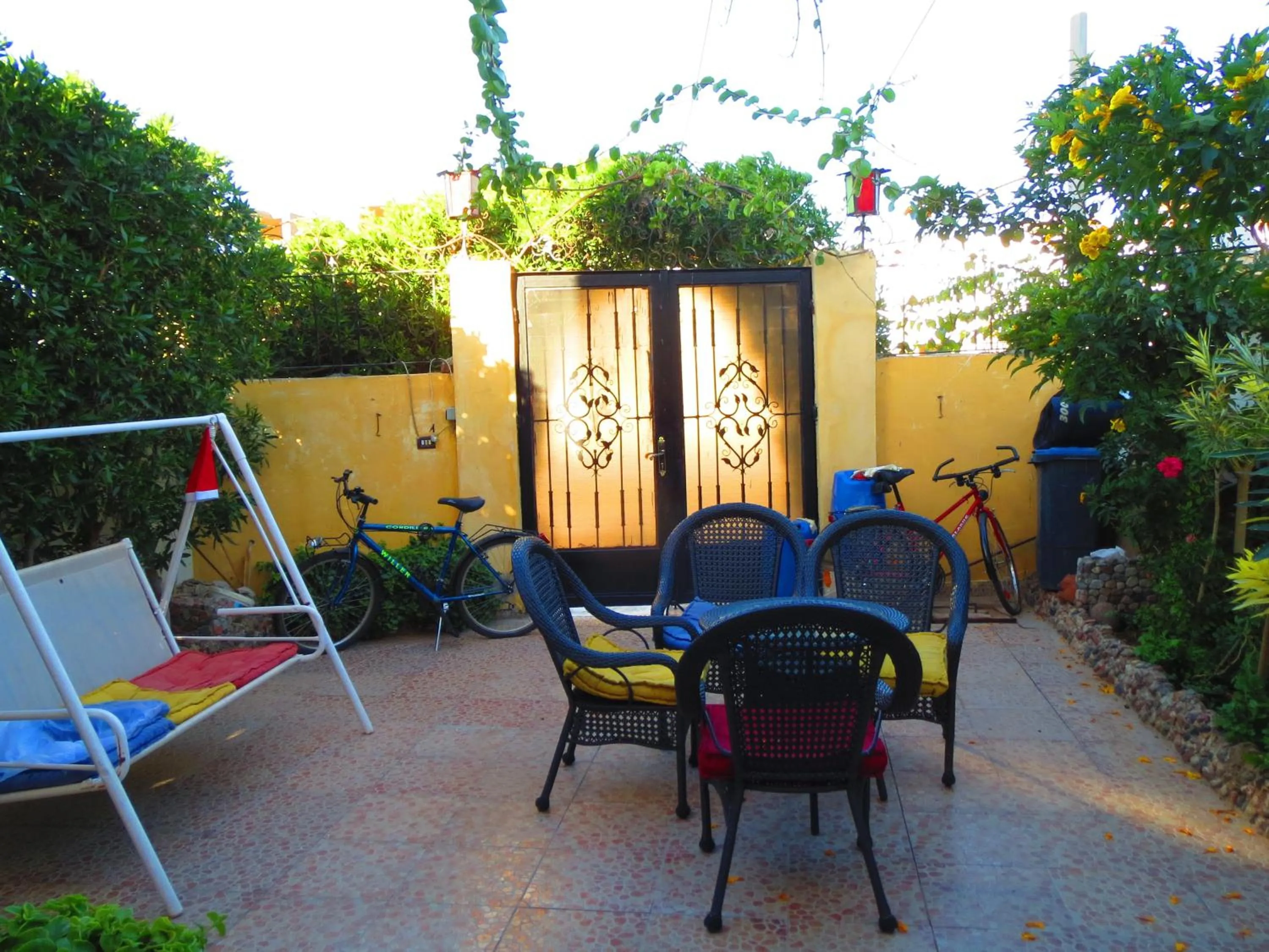 Garden view in Villa Boghdady Dahab