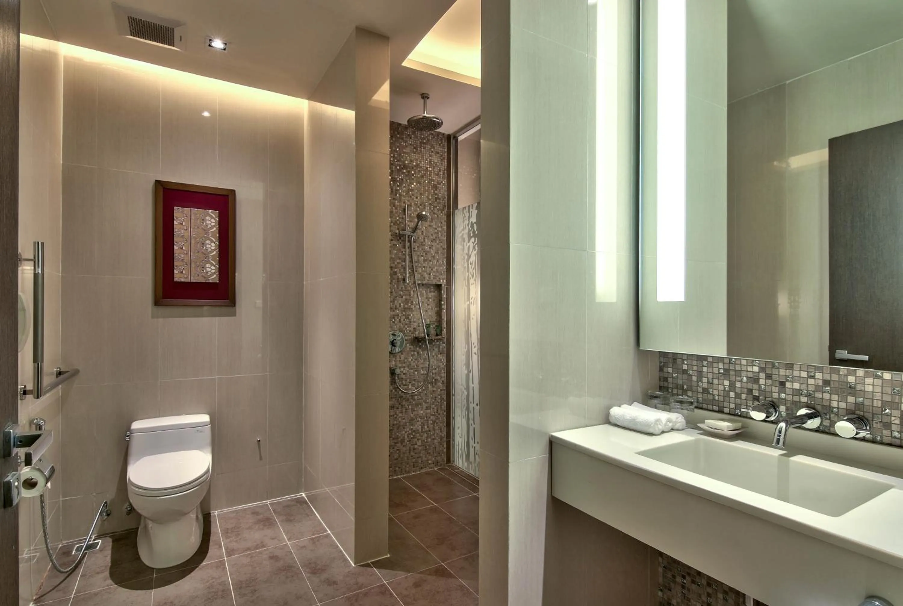 Shower in Hilton Nay Pyi Taw