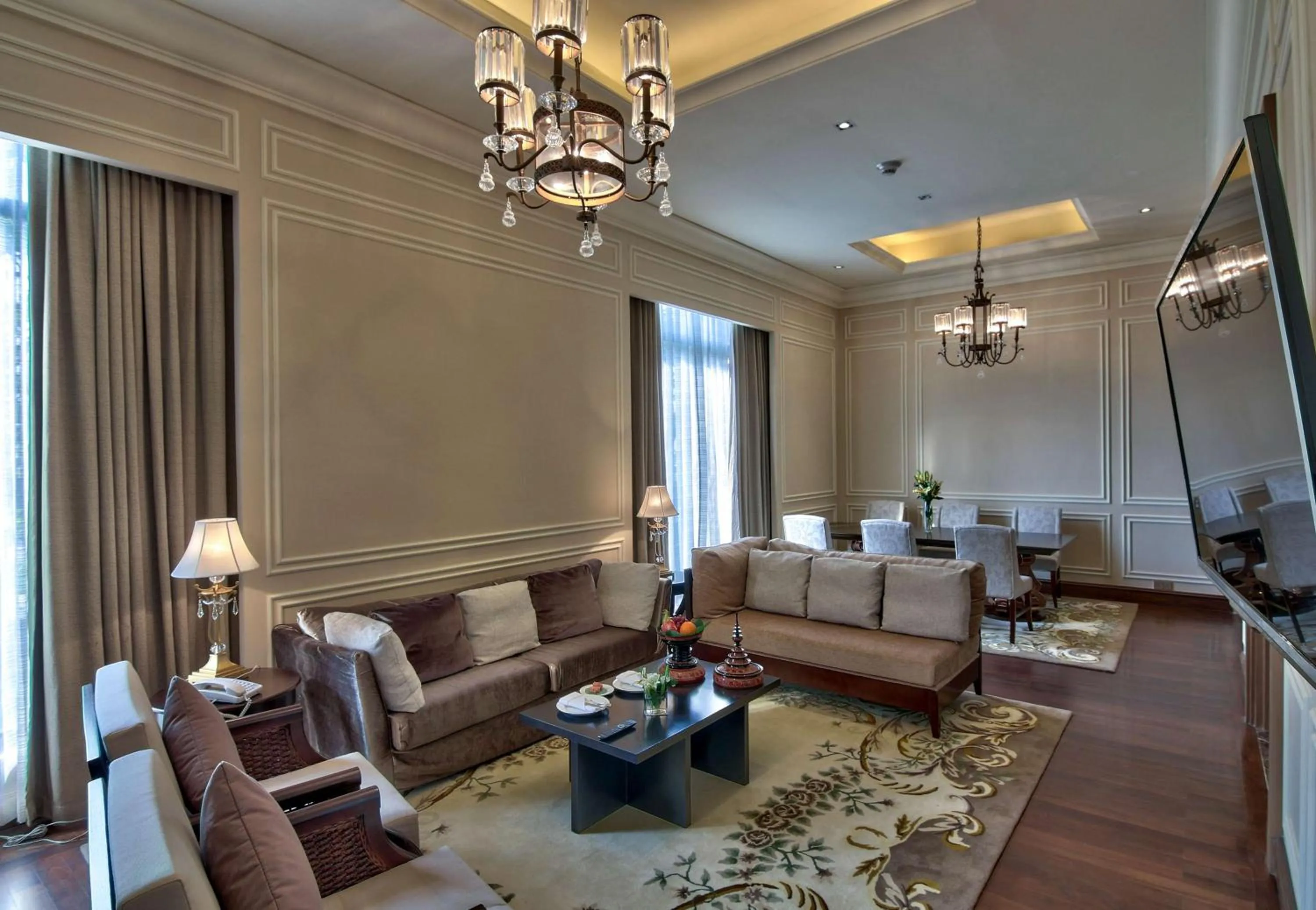 Living room in Hilton Nay Pyi Taw