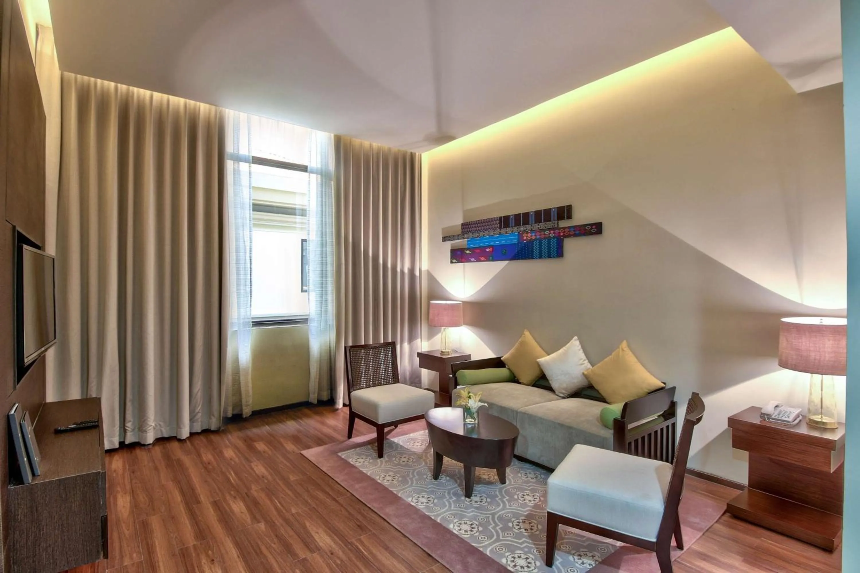 Living room in Hilton Nay Pyi Taw