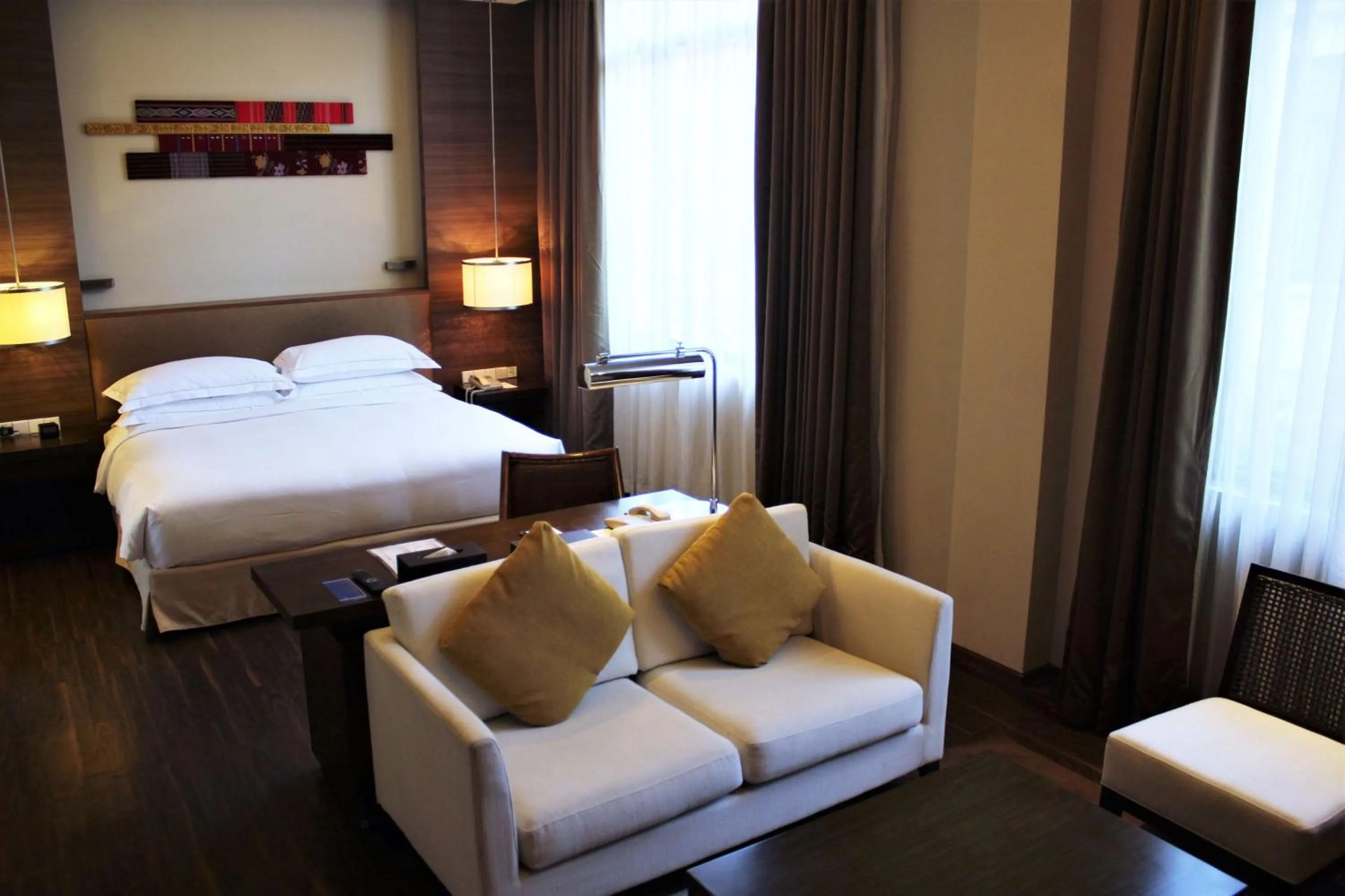 Living room in Hilton Nay Pyi Taw