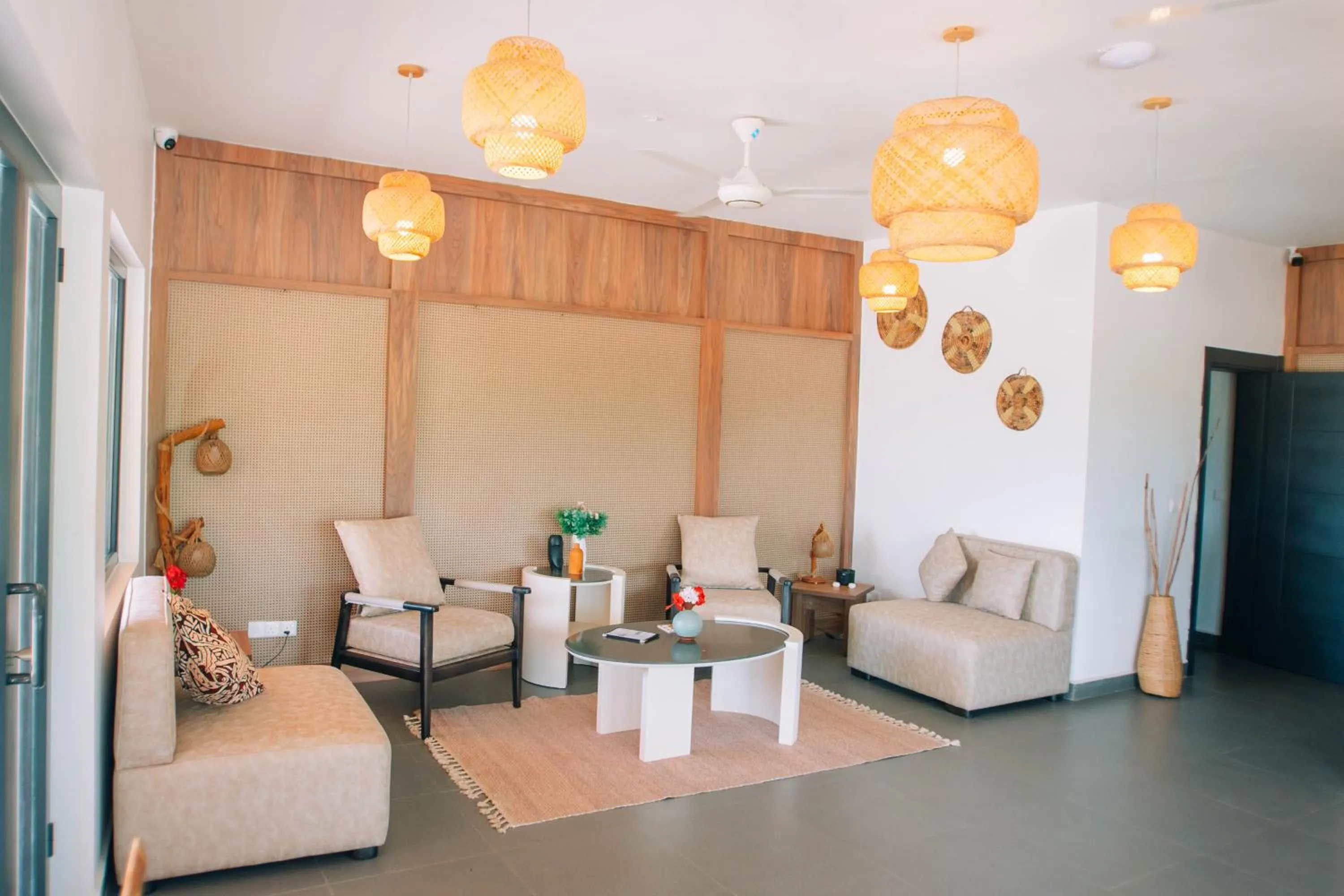 Lobby or reception in The Bali Resort Zanzibar
