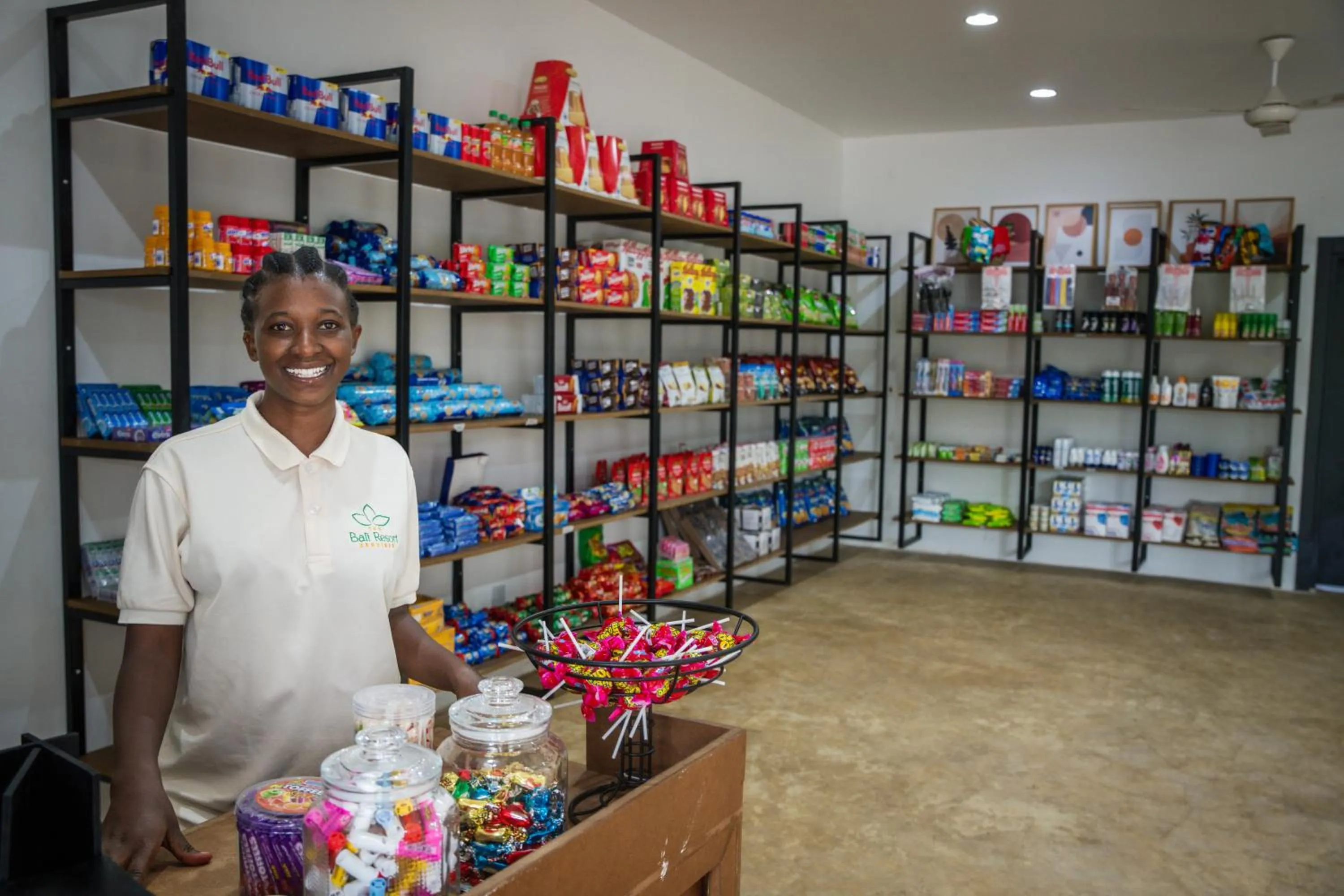 On-site shops in The Bali Resort Zanzibar