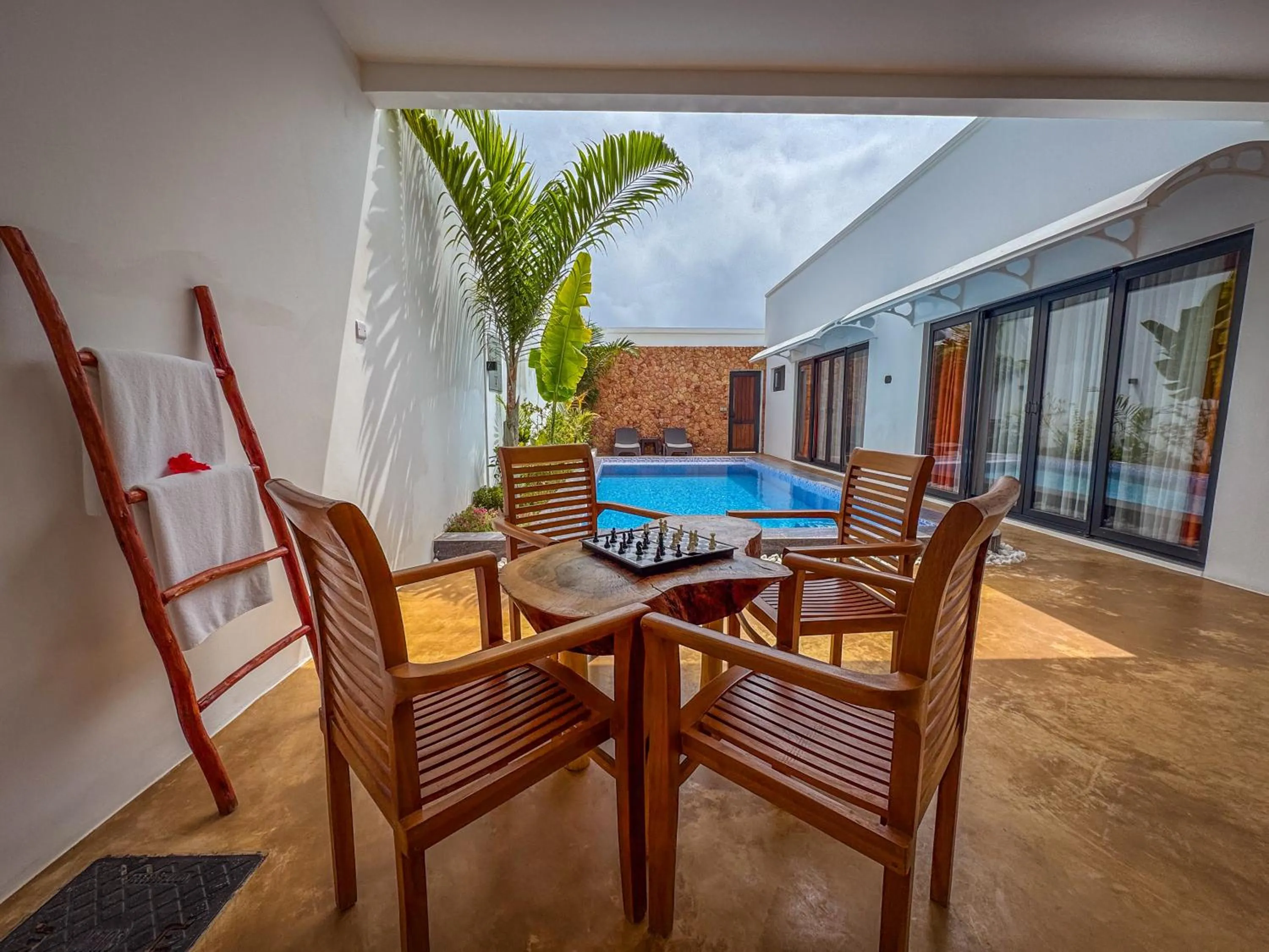 Balcony/Terrace in The Bali Resort Zanzibar