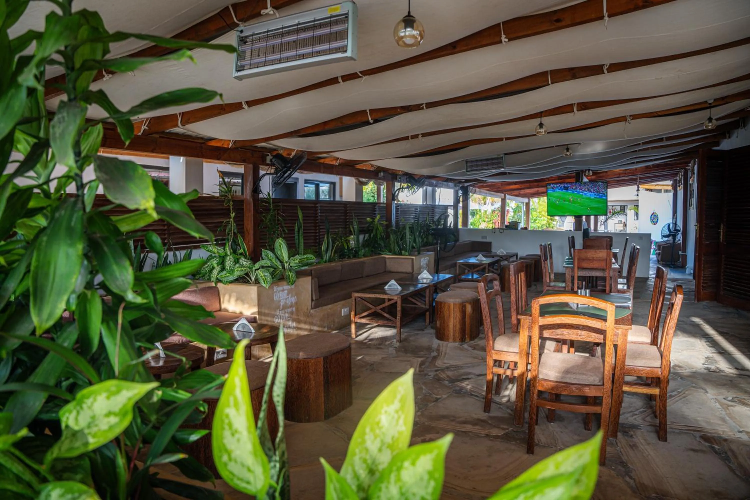 Restaurant/places to eat in The Bali Resort Zanzibar