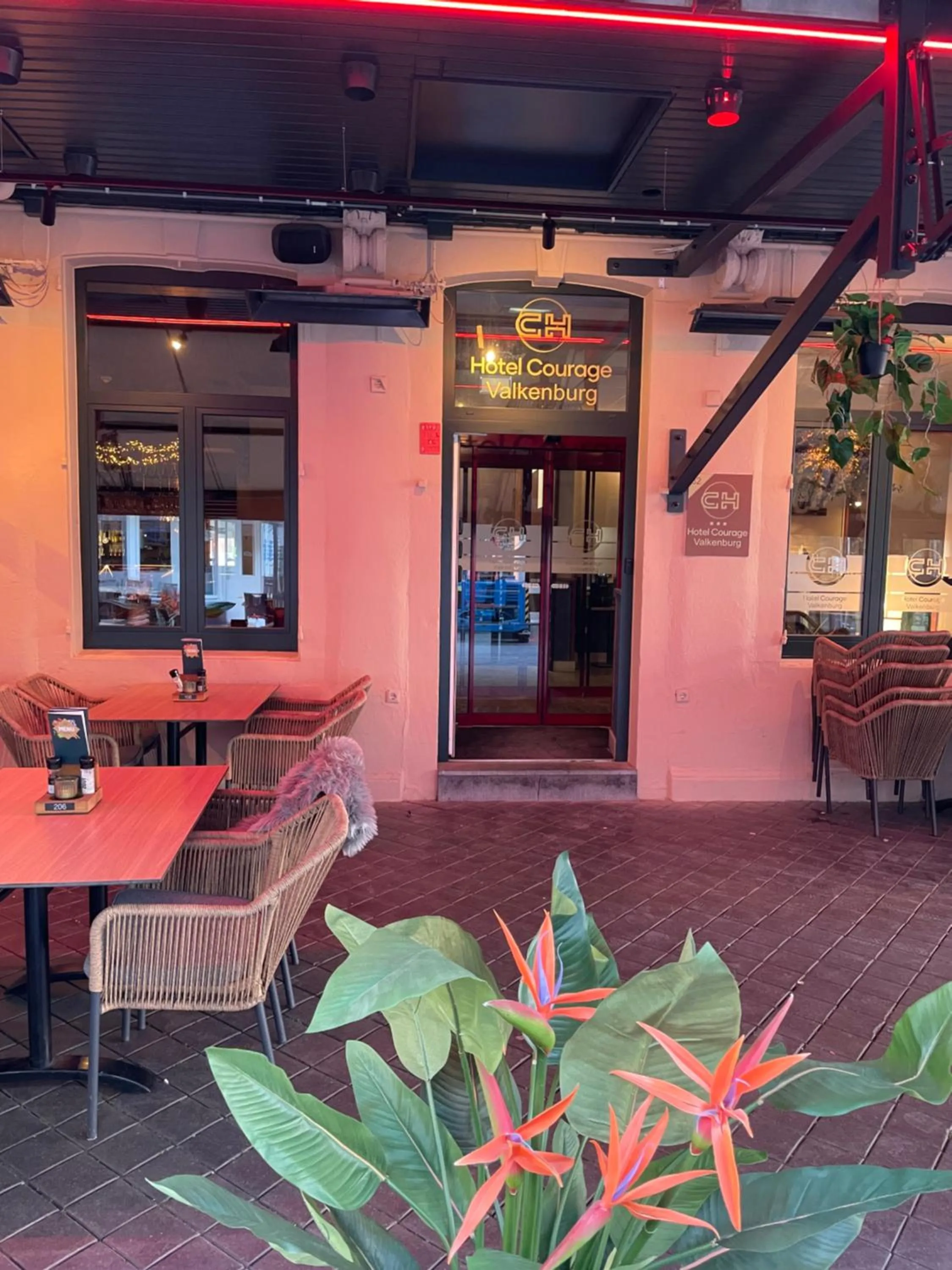 Restaurant/places to eat in Hotel Courage Valkenburg