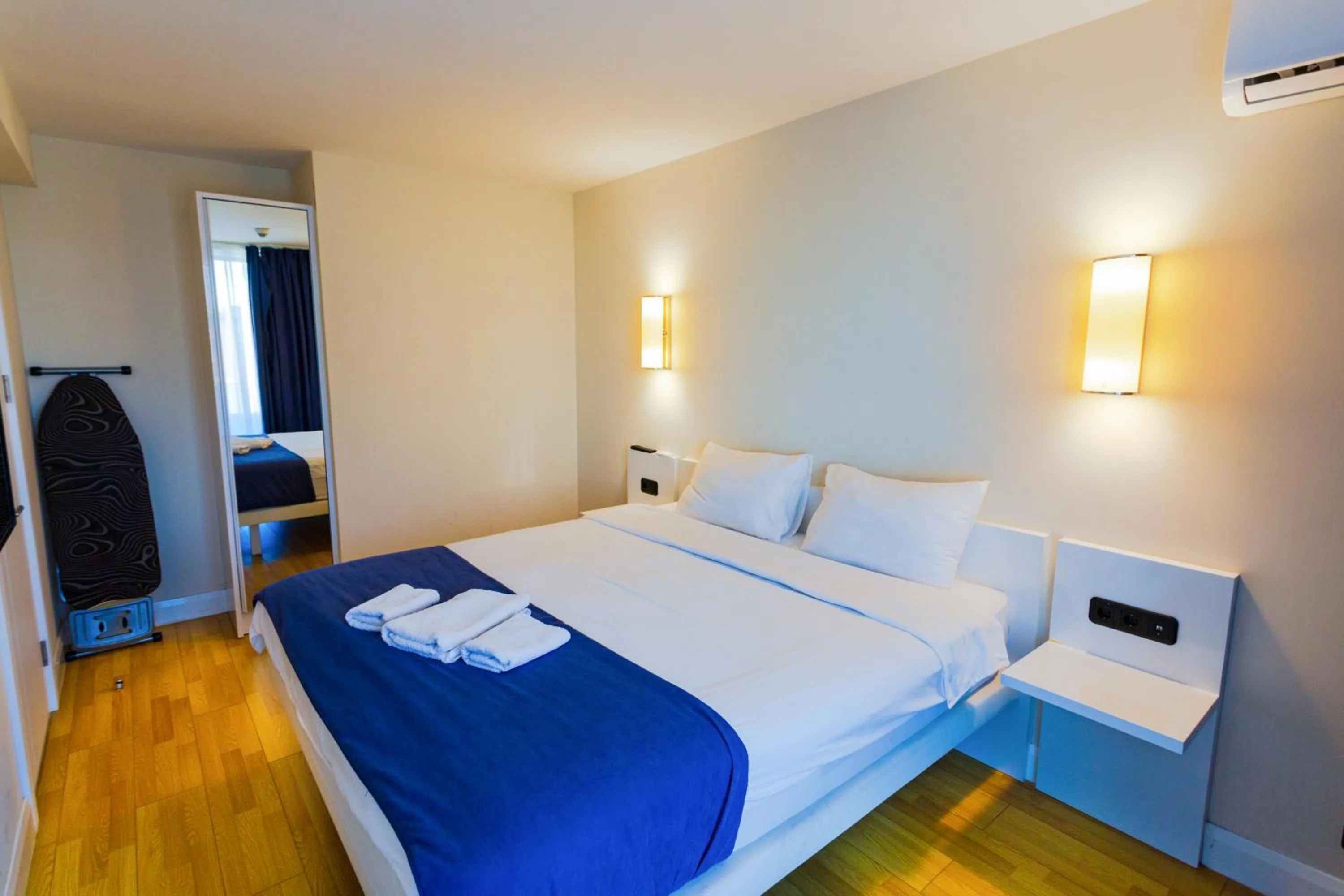 Bed in Orbi City Hotel