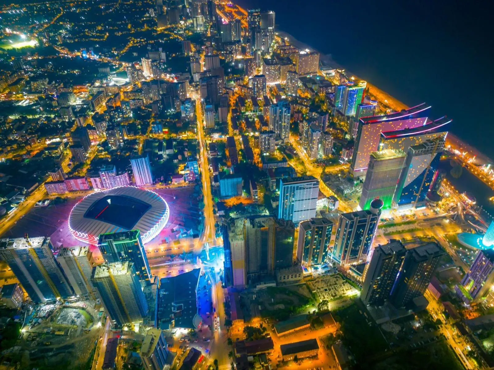 Night in Orbi City Hotel