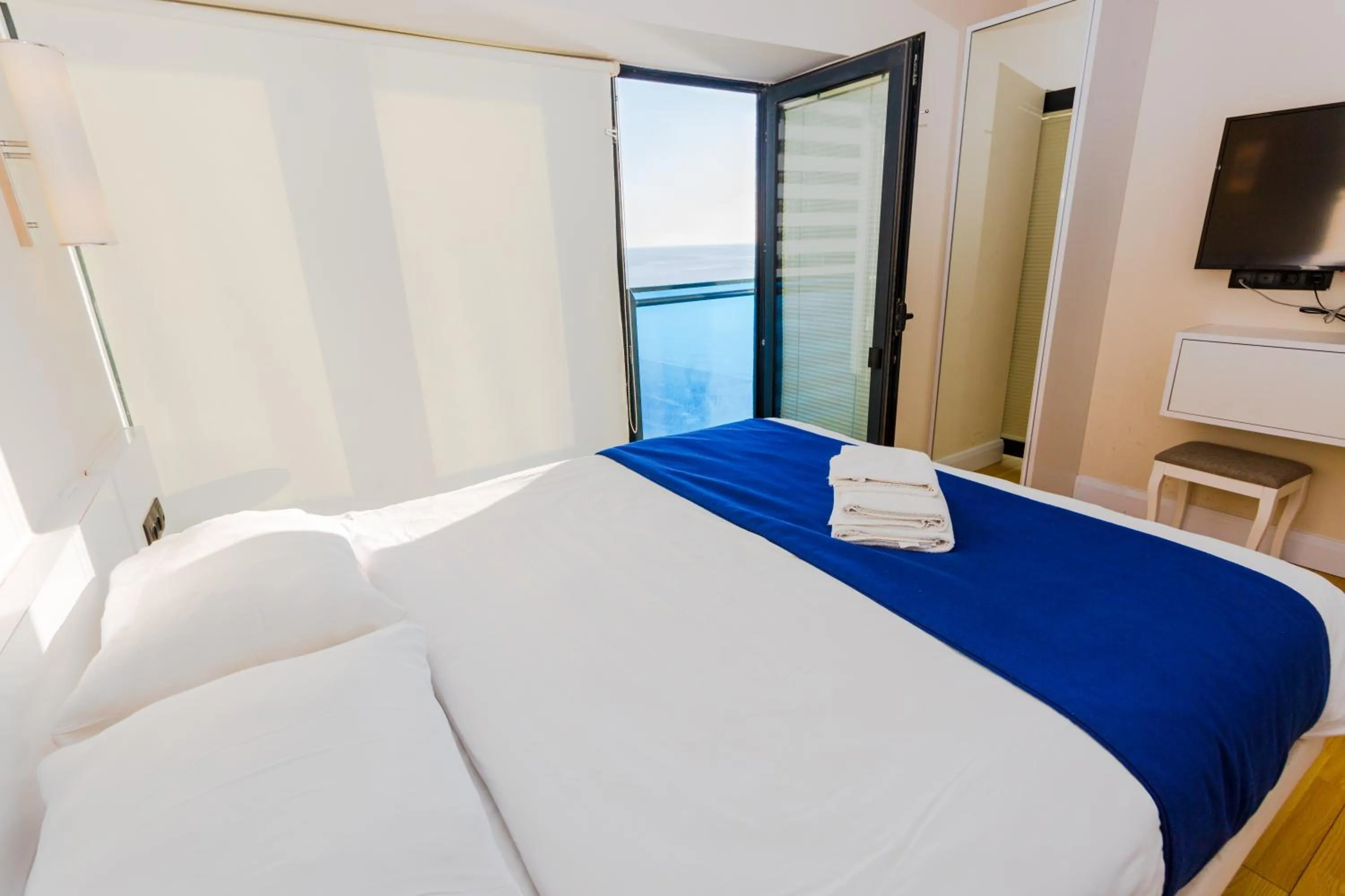 Bed in Orbi City Hotel