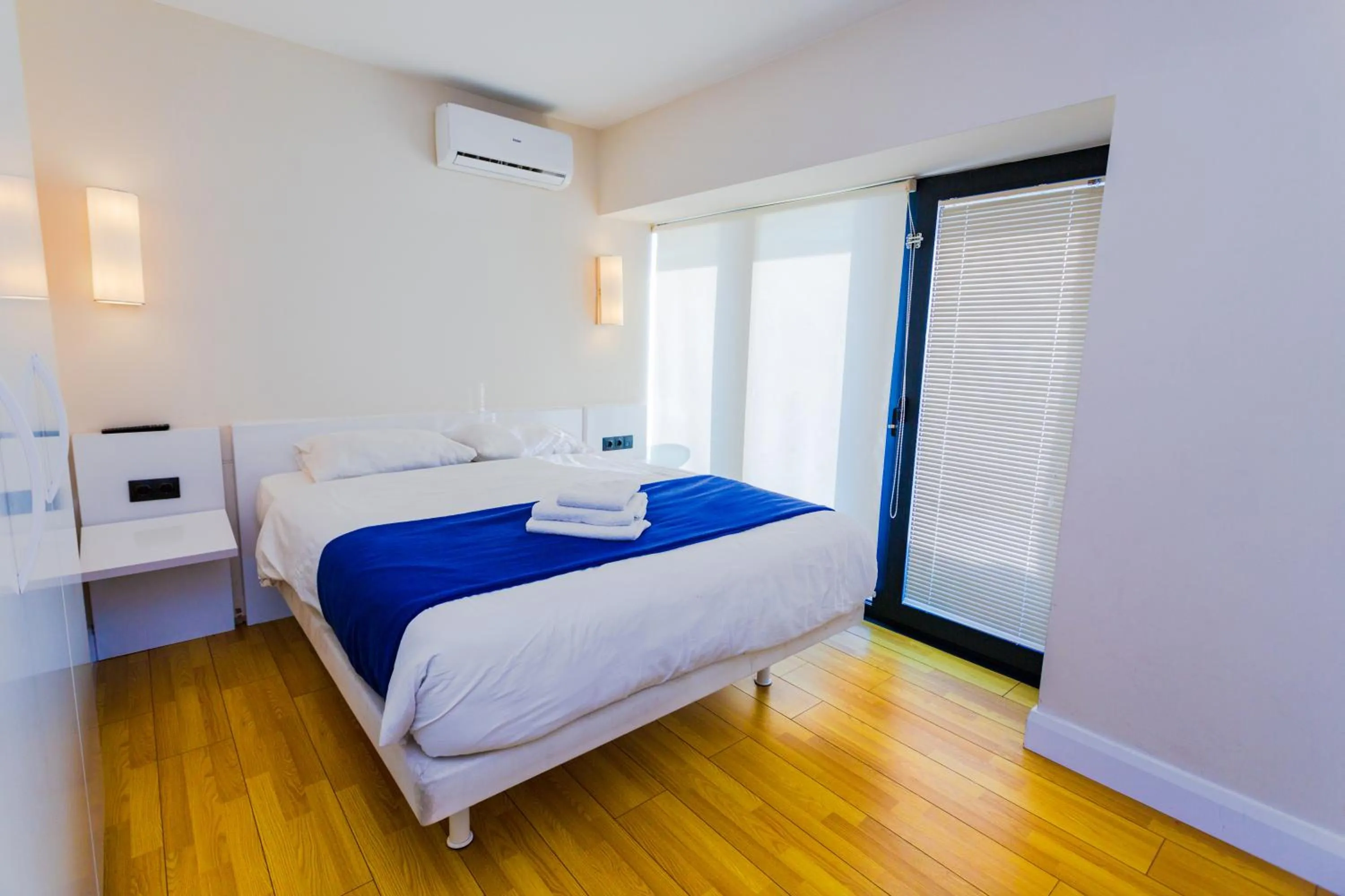 Bed in Orbi City Hotel