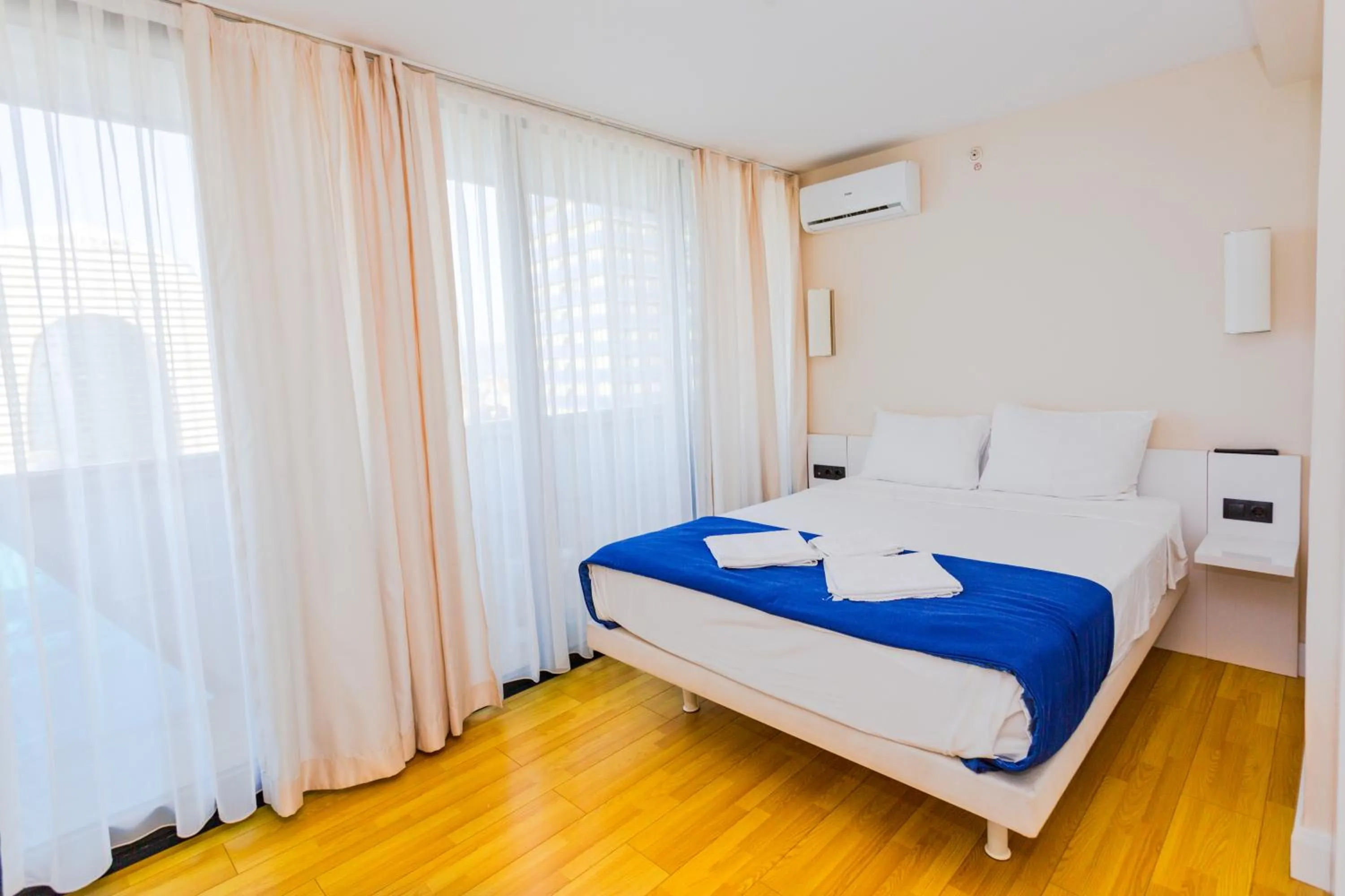 Bed in Orbi City Hotel