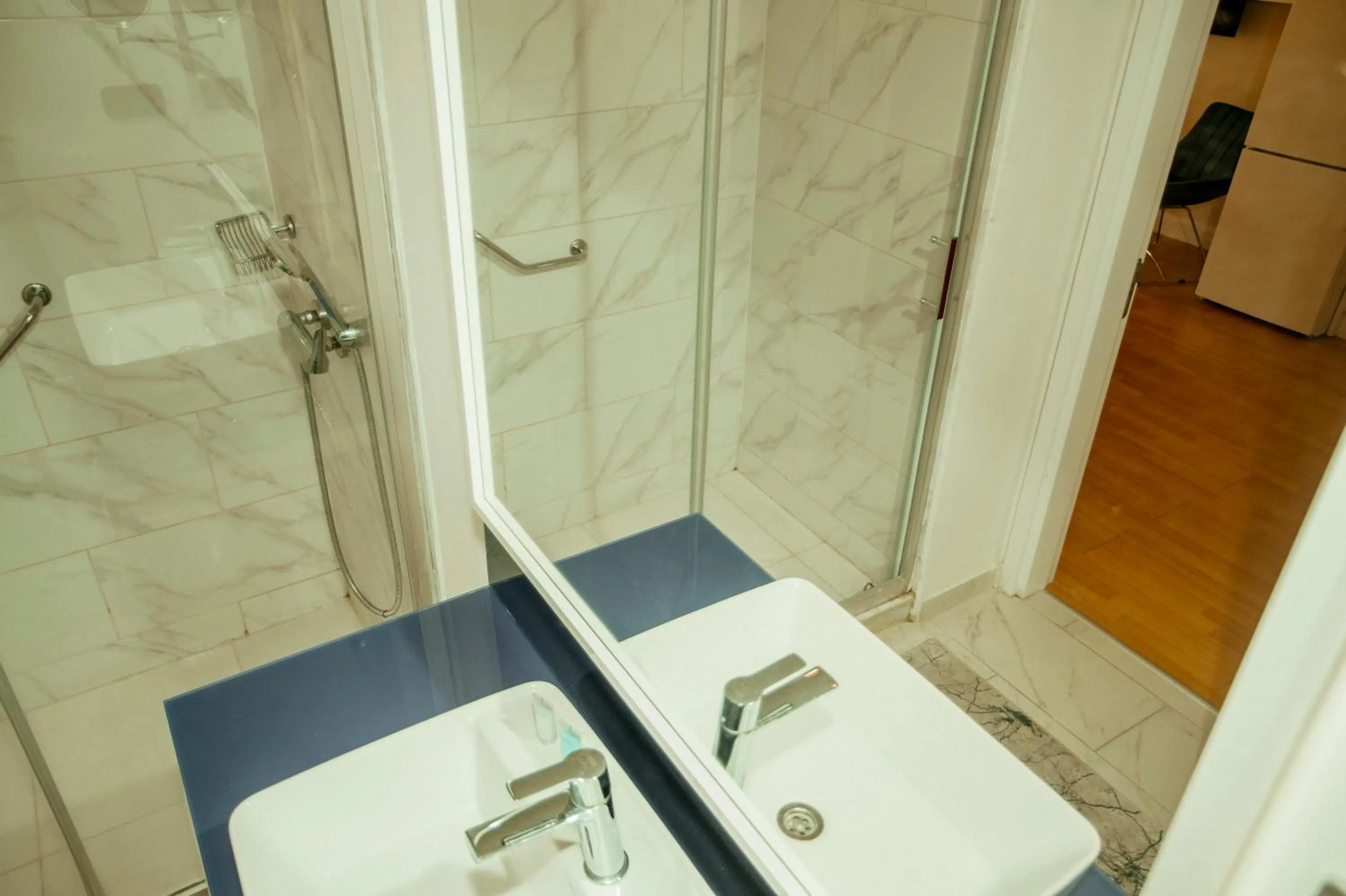 Shower in Orbi City Hotel