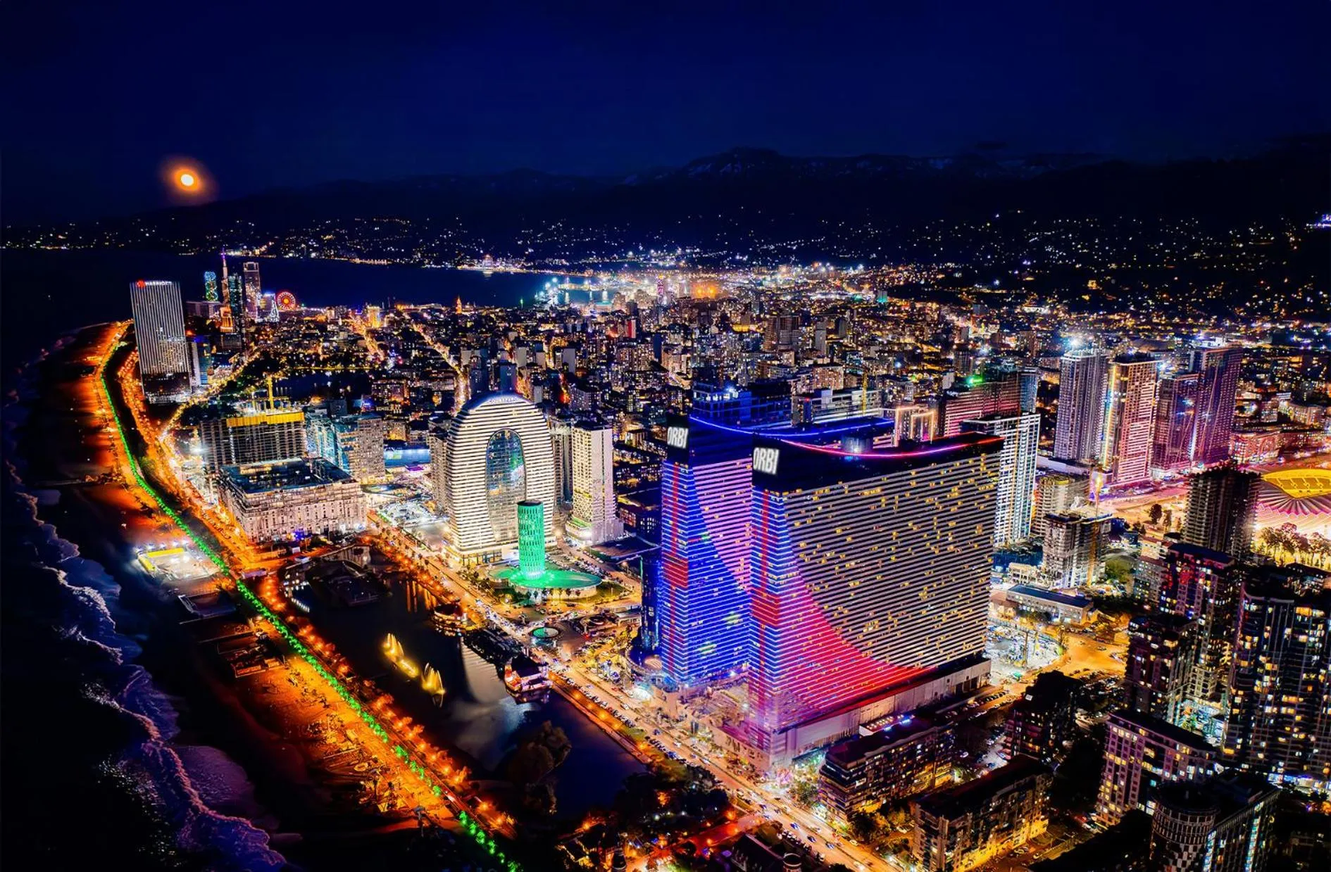 Night in Orbi City Hotel