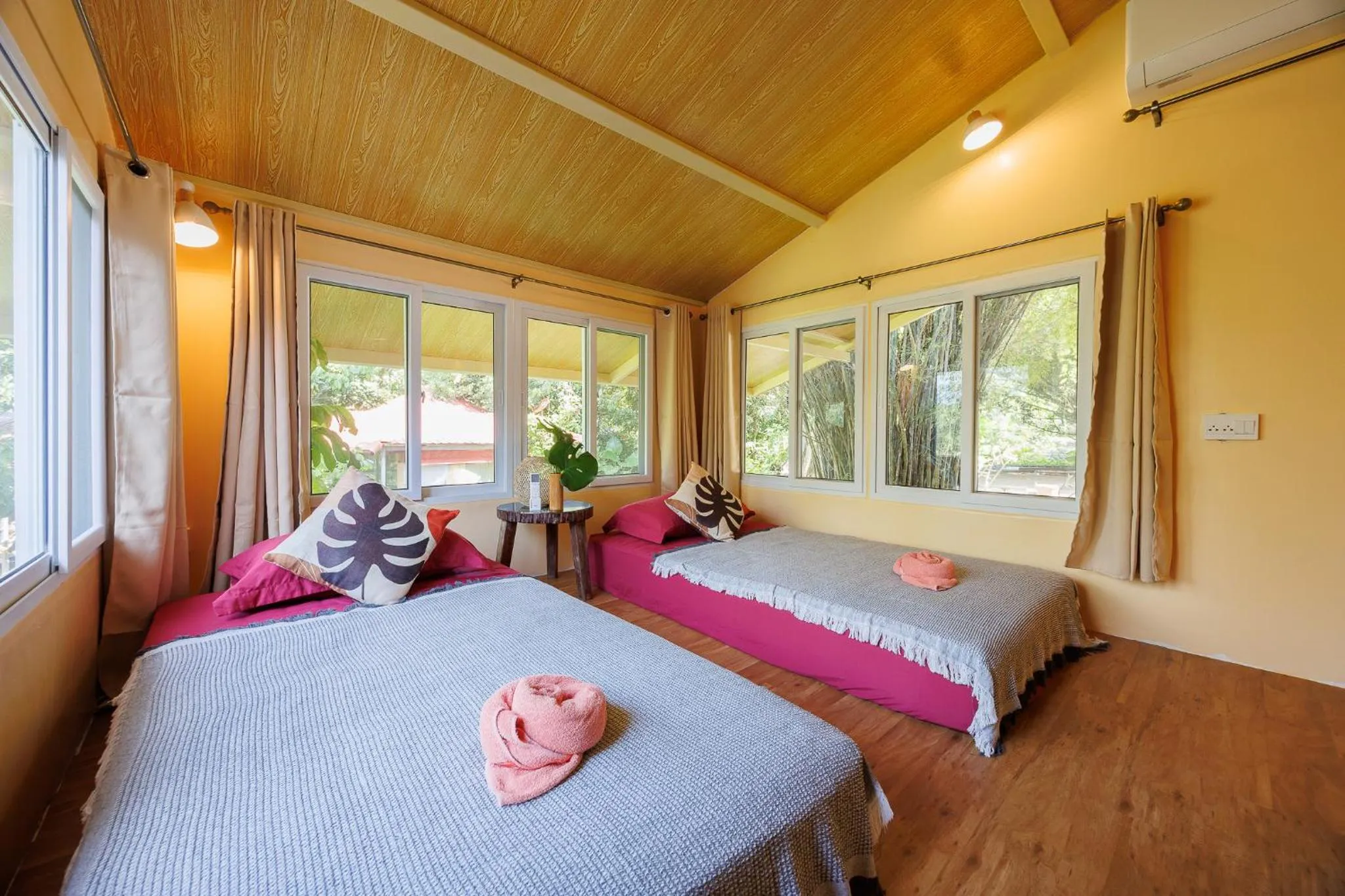 Bed in Baandin Chiewlarn