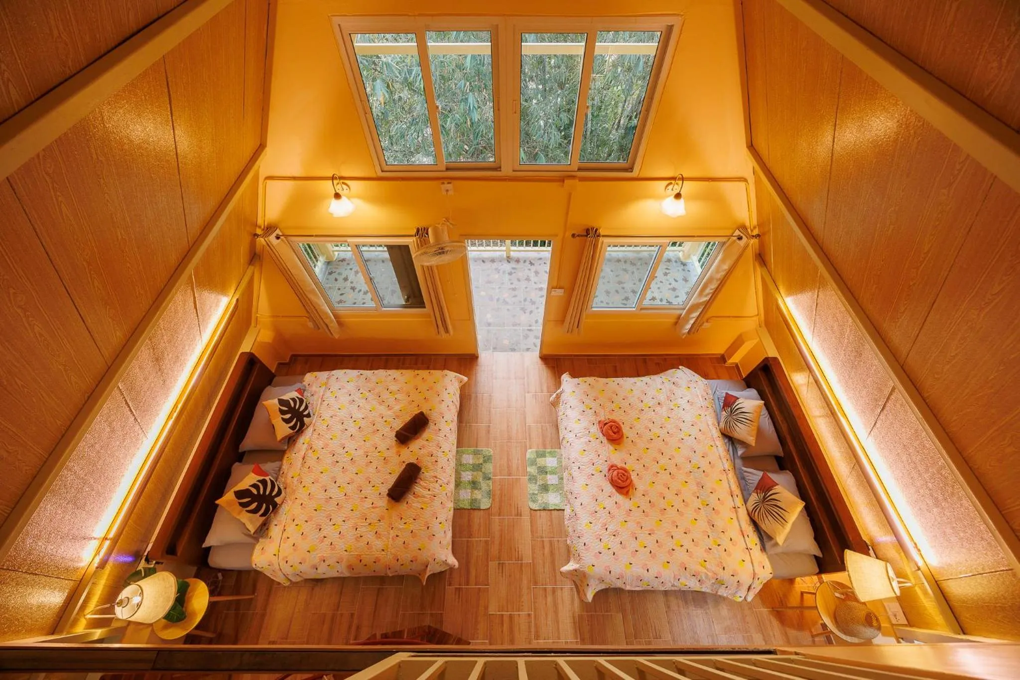 Bed in Baandin Chiewlarn