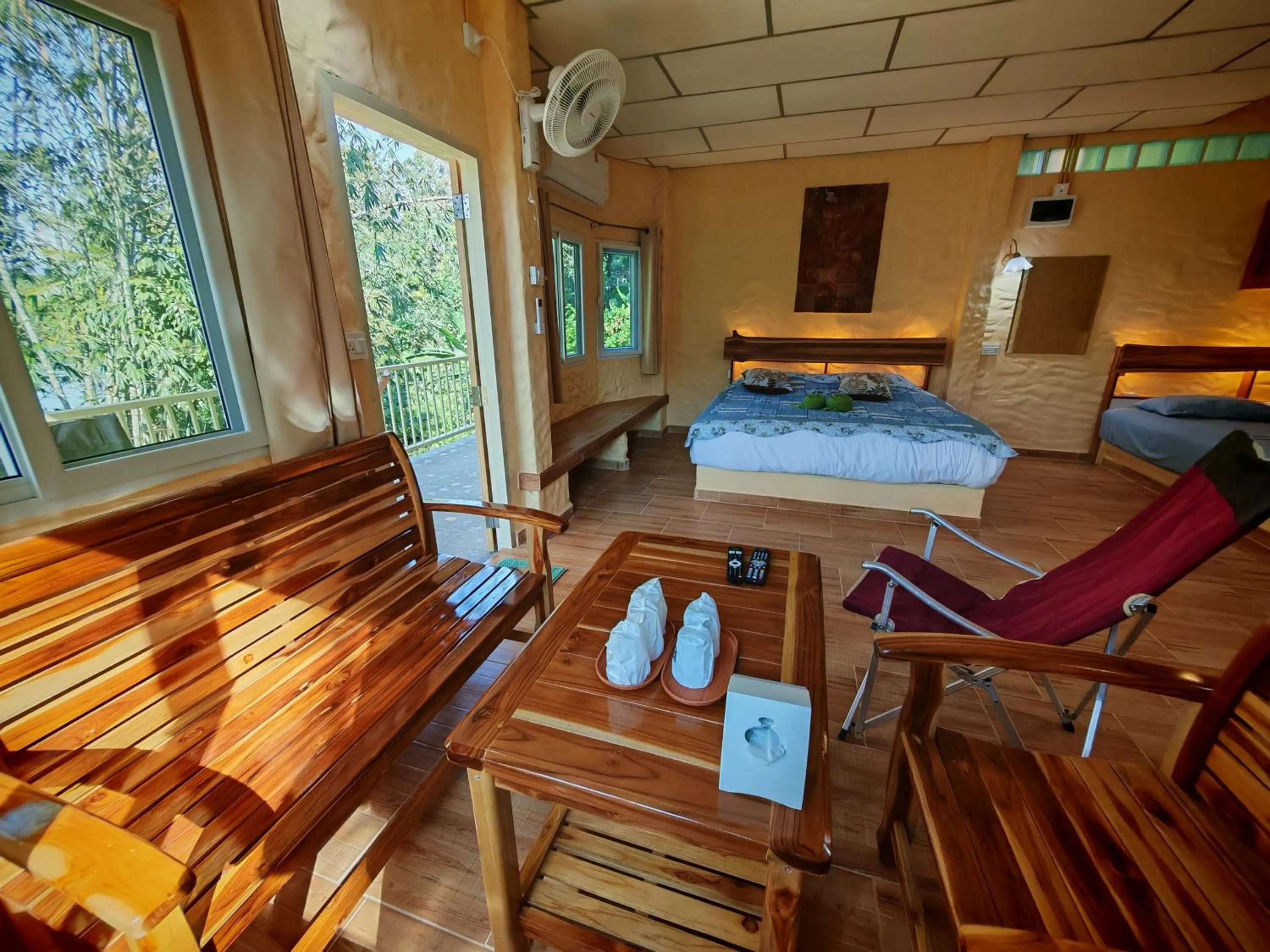 Bed in Baandin Chiewlarn