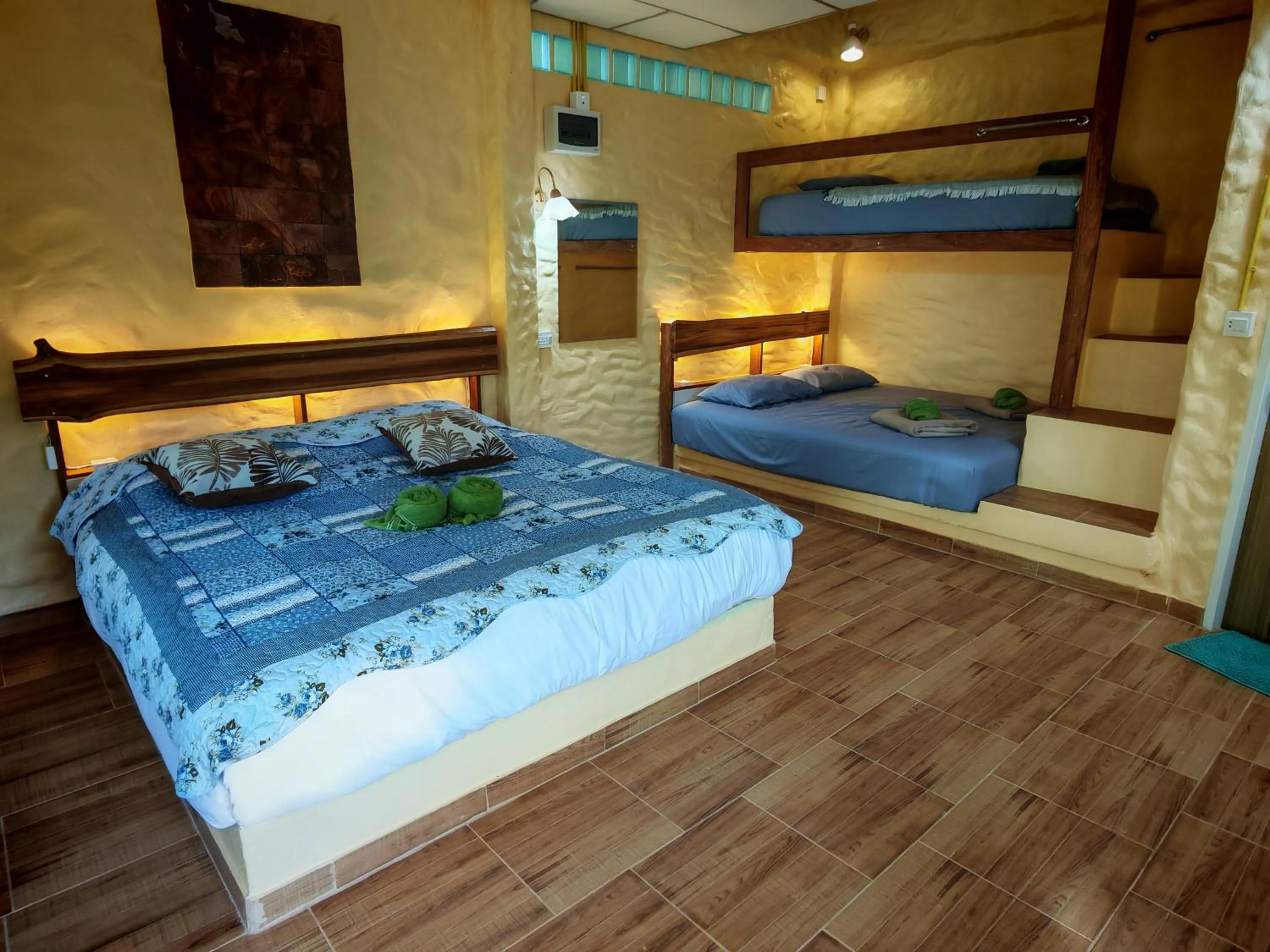 Bed in Baandin Chiewlarn