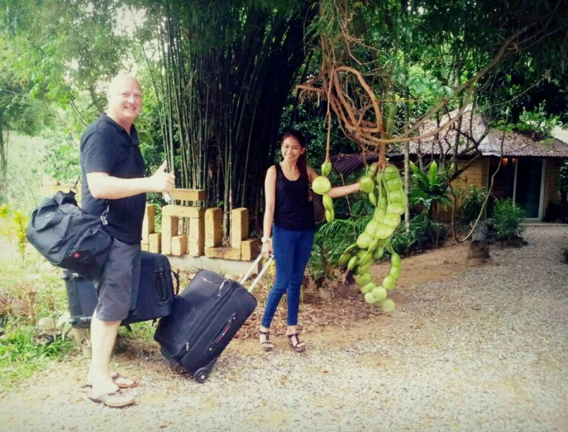 Garden in Baandin Chiewlarn