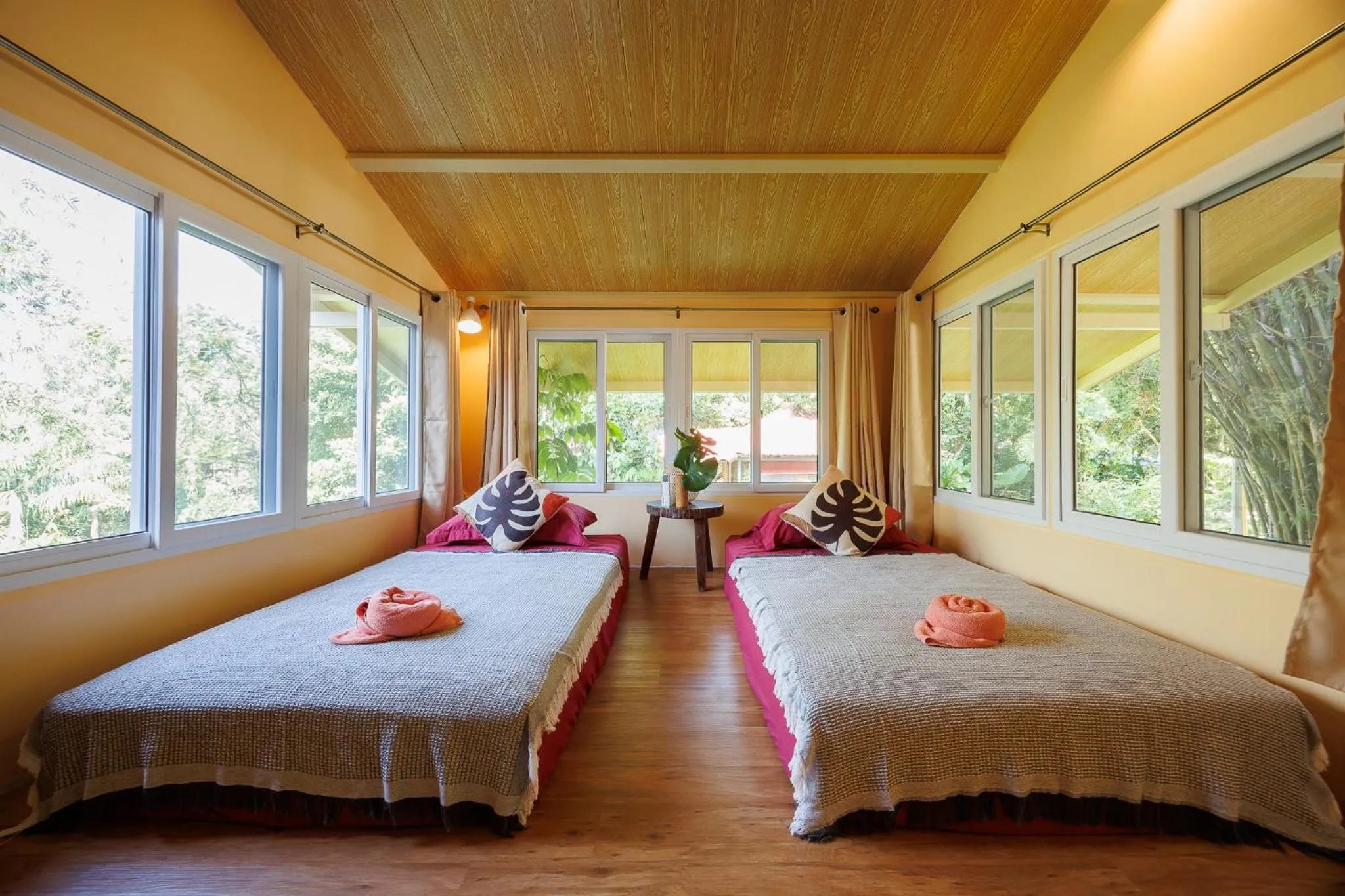 Bed in Baandin Chiewlarn