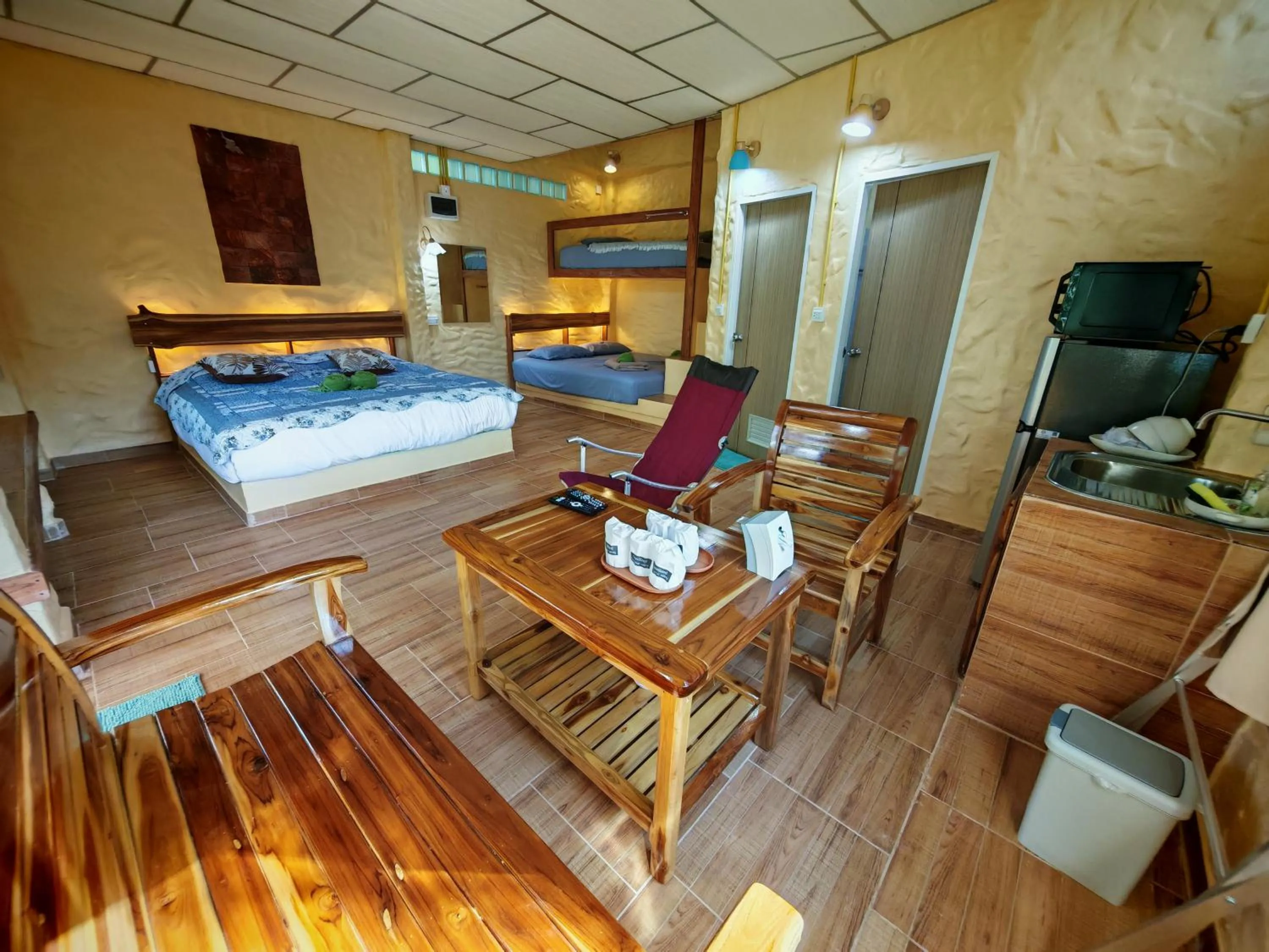 Kitchen or kitchenette in Baandin Chiewlarn