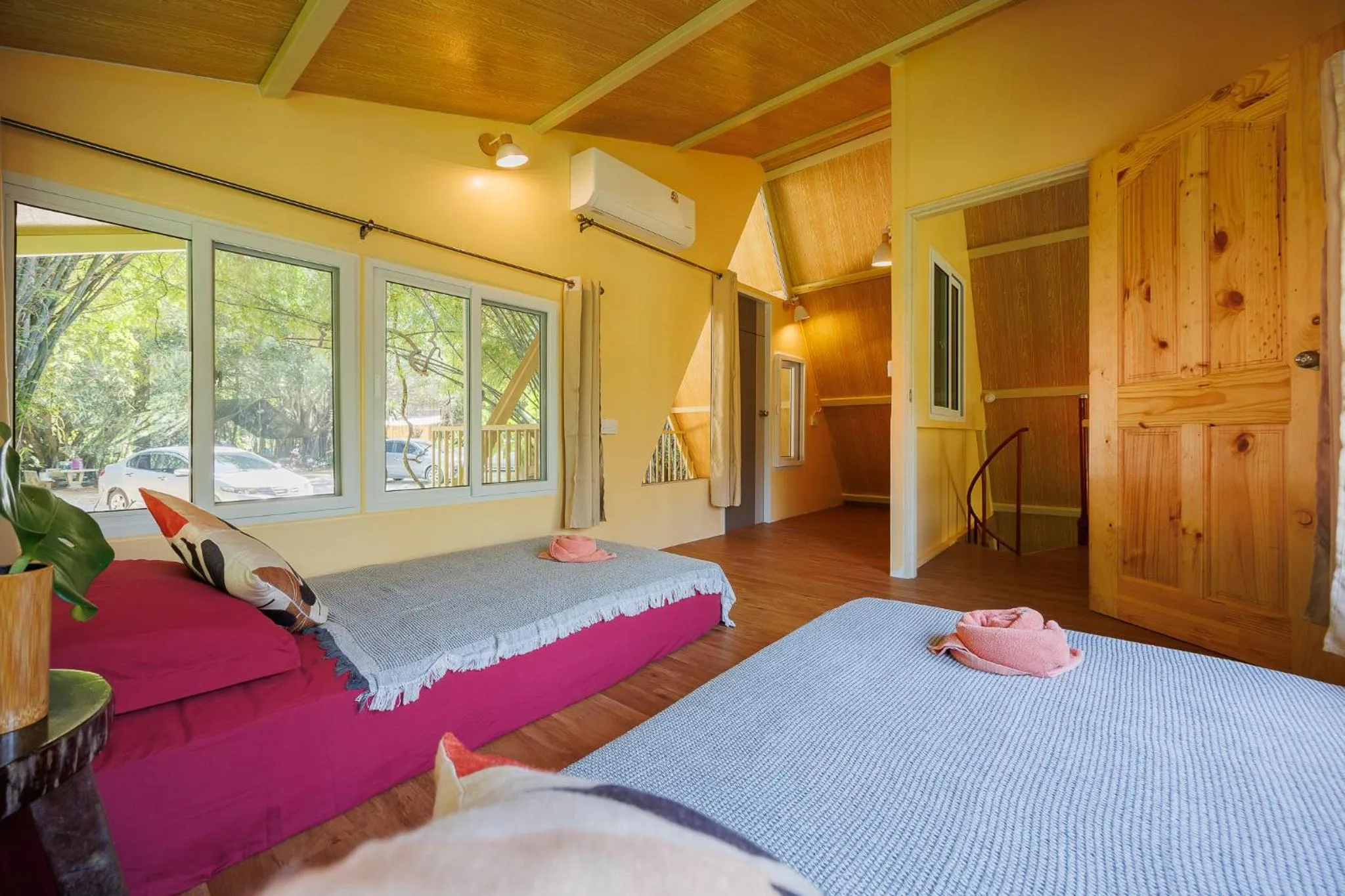 Bed in Baandin Chiewlarn