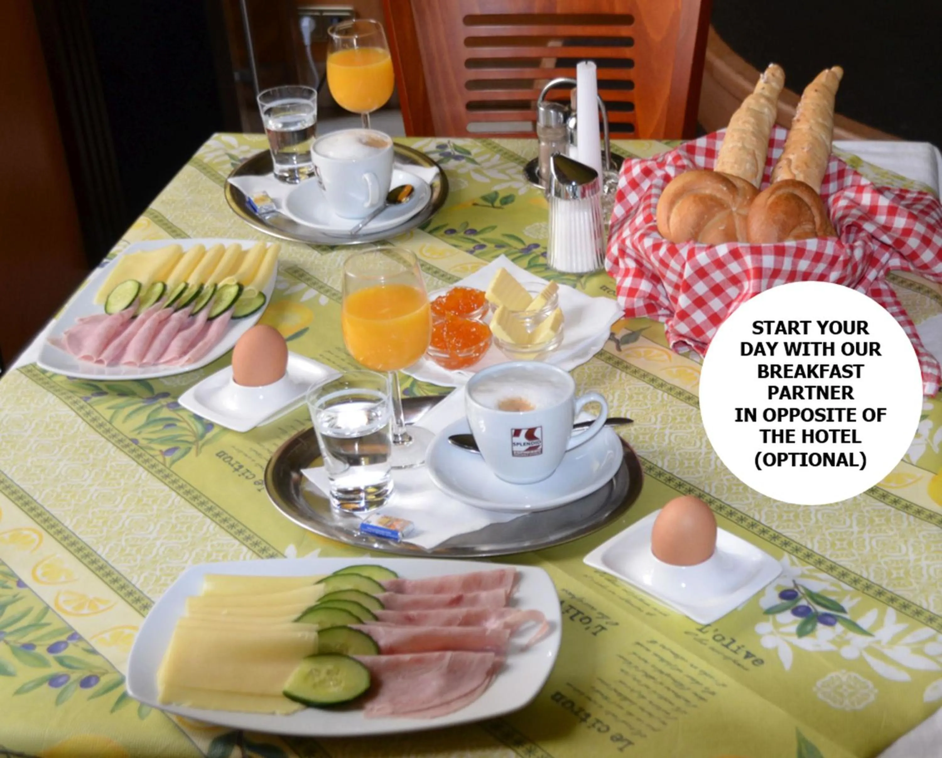 Breakfast in Smart Apart Living - Wien Hauptbahnhof - self check-in