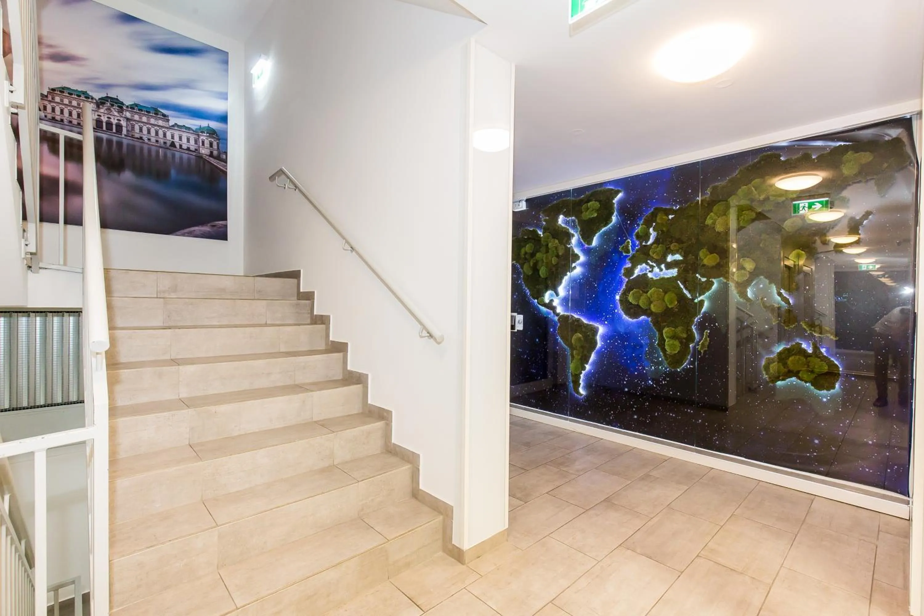 Lobby or reception in Smart Apart Living - Wien Hauptbahnhof - self check-in