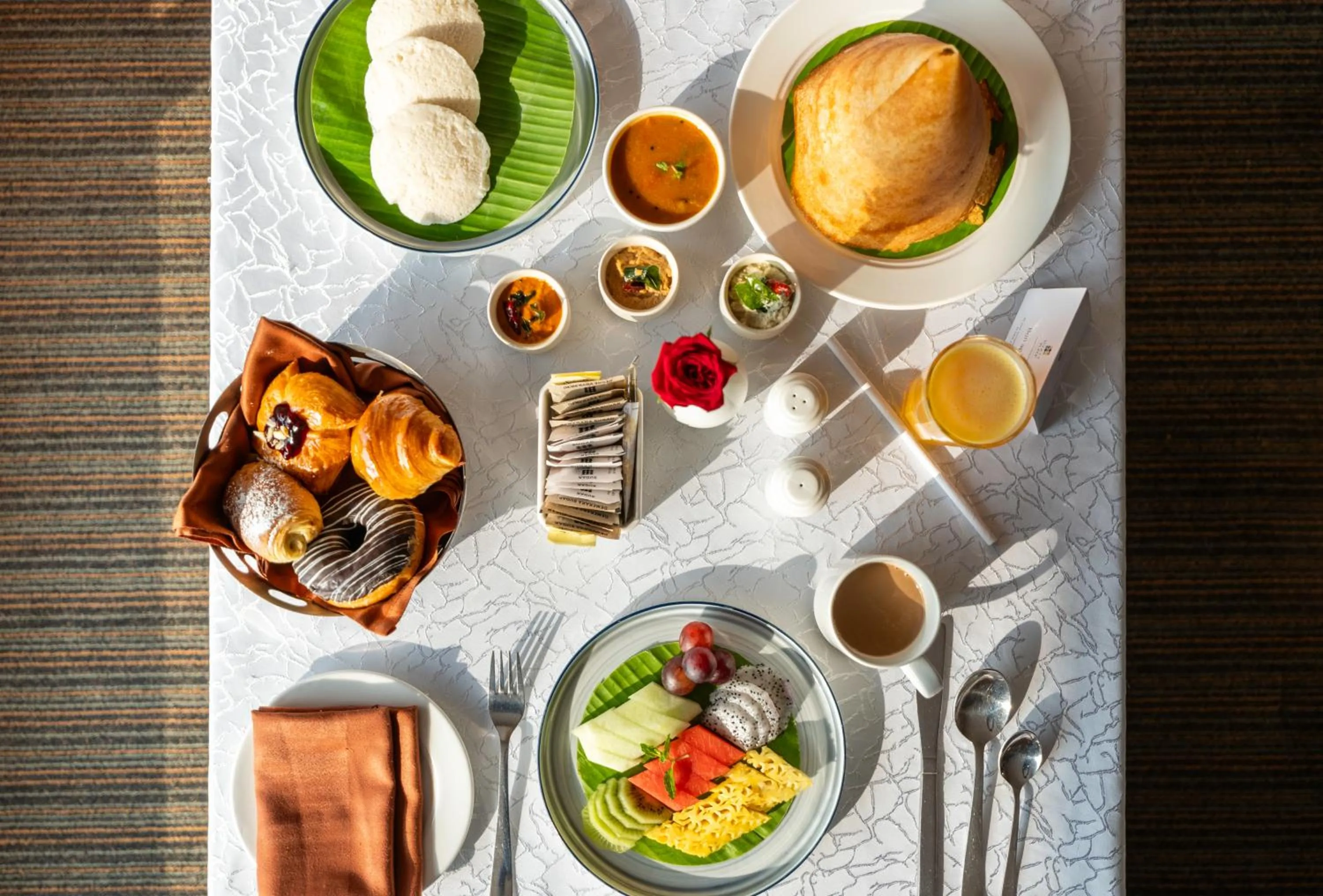 Food close-up in Hyatt Place Gurgaon Udyog Vihar