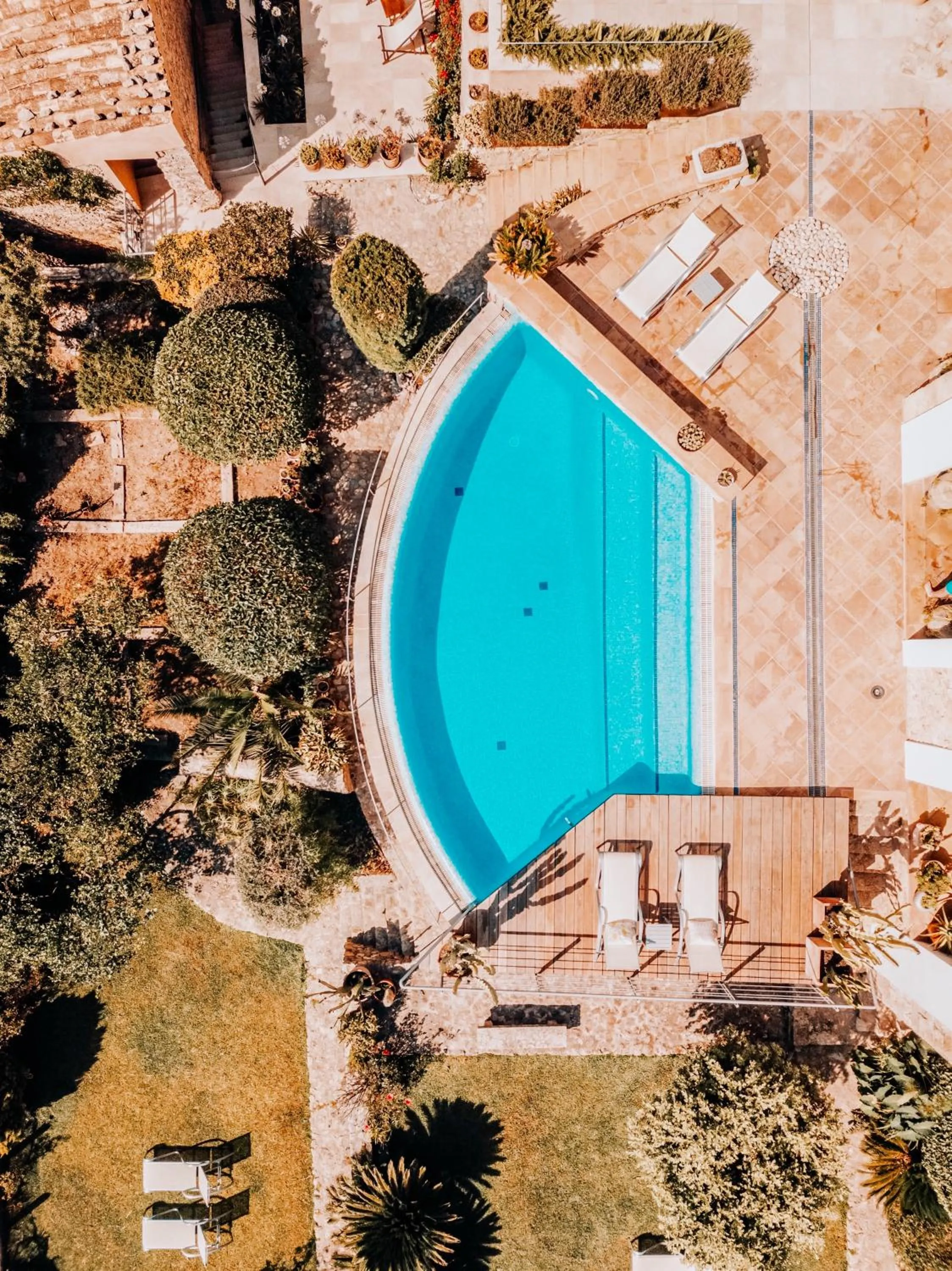 Bird's eye view in Can Cota Boutique - Turismo de interior