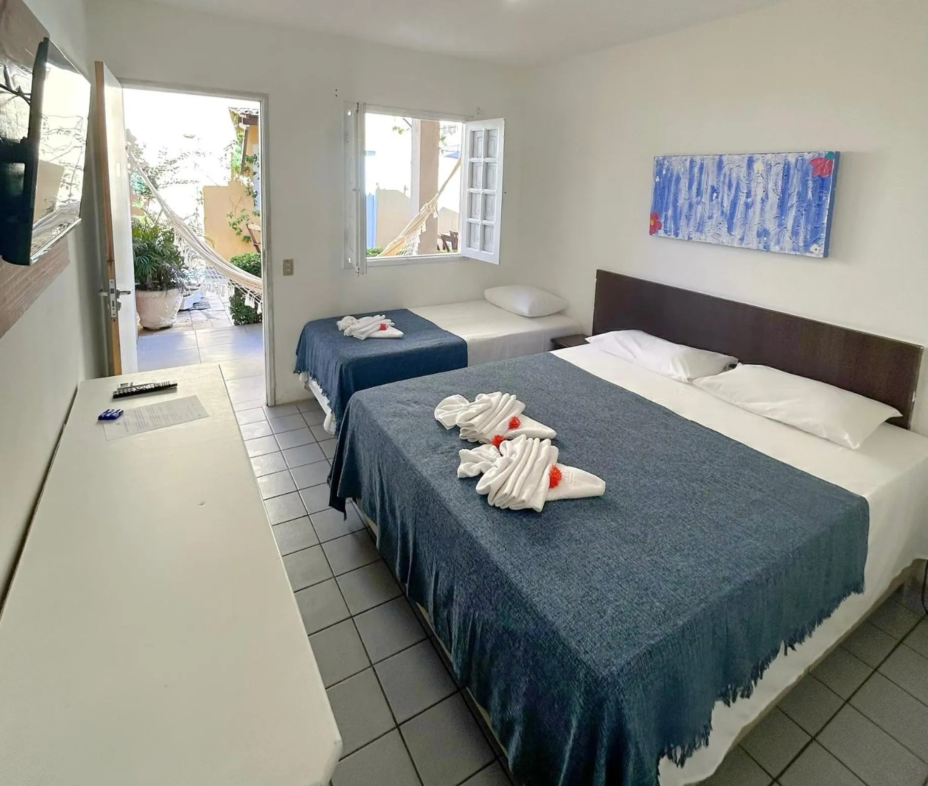 Photo of the whole room, Bed in Pousada Recanto Porto de Galinhas