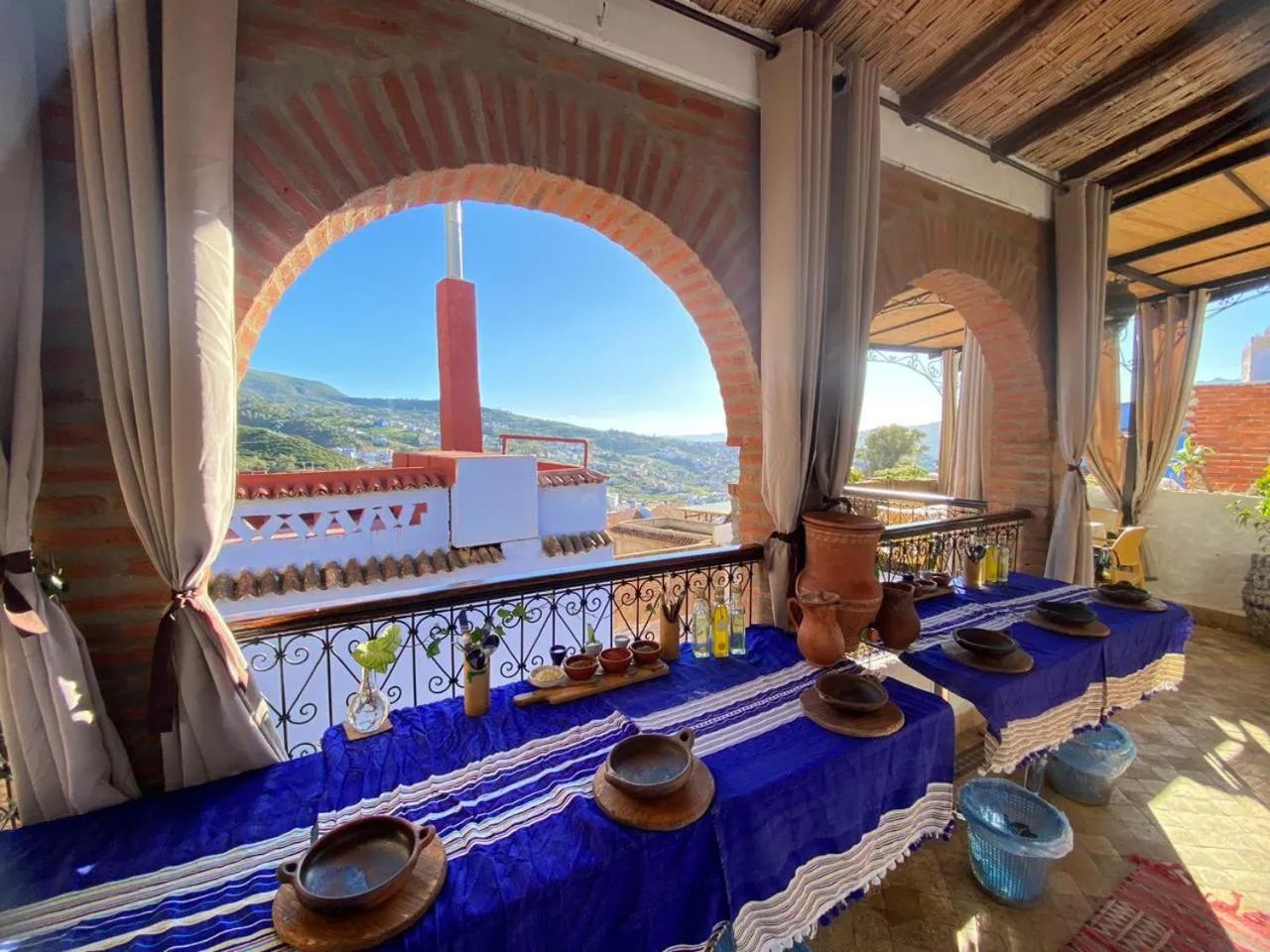 Balcony/Terrace in Riad Gharnata
