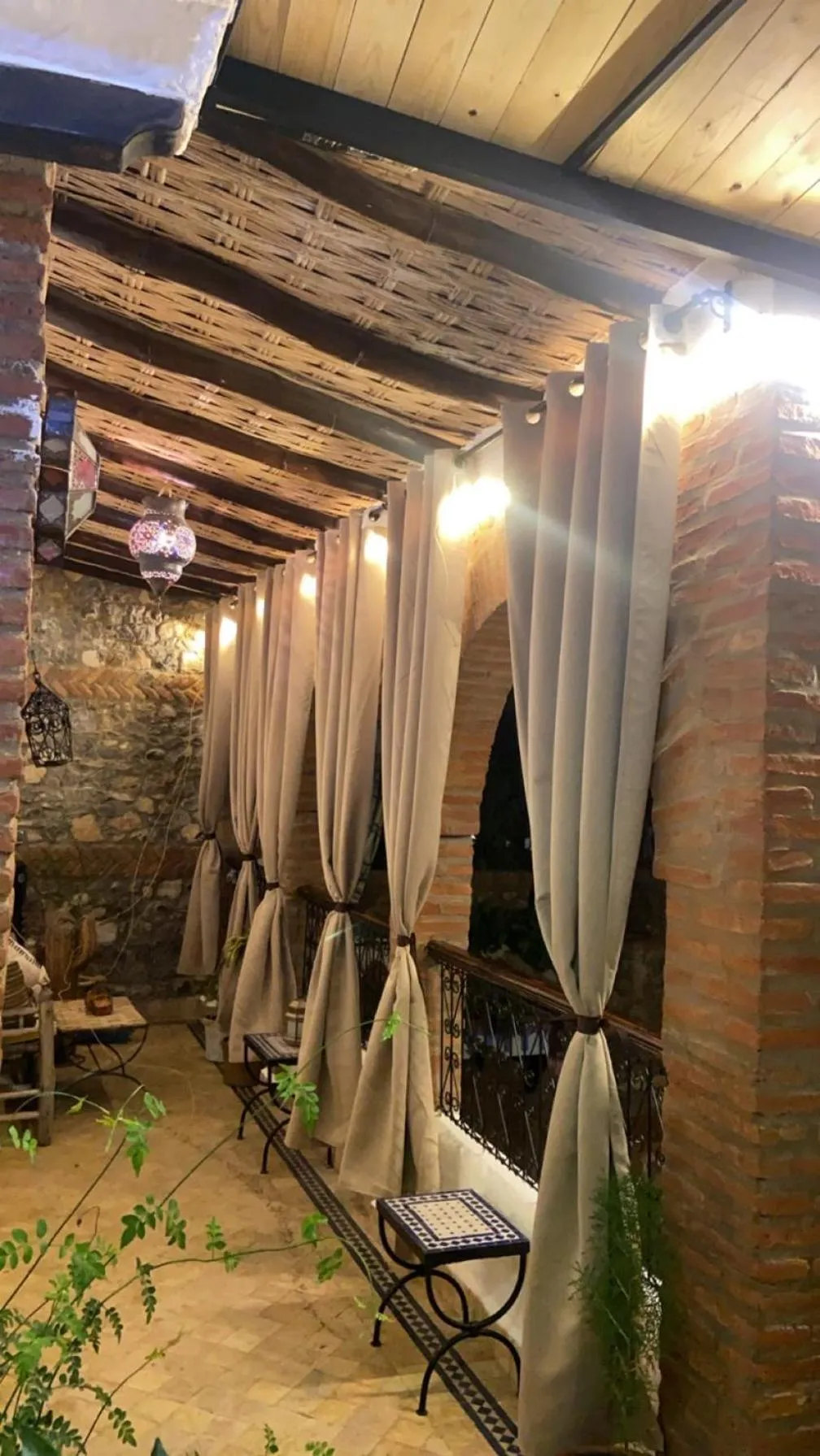 Balcony/Terrace in Riad Gharnata