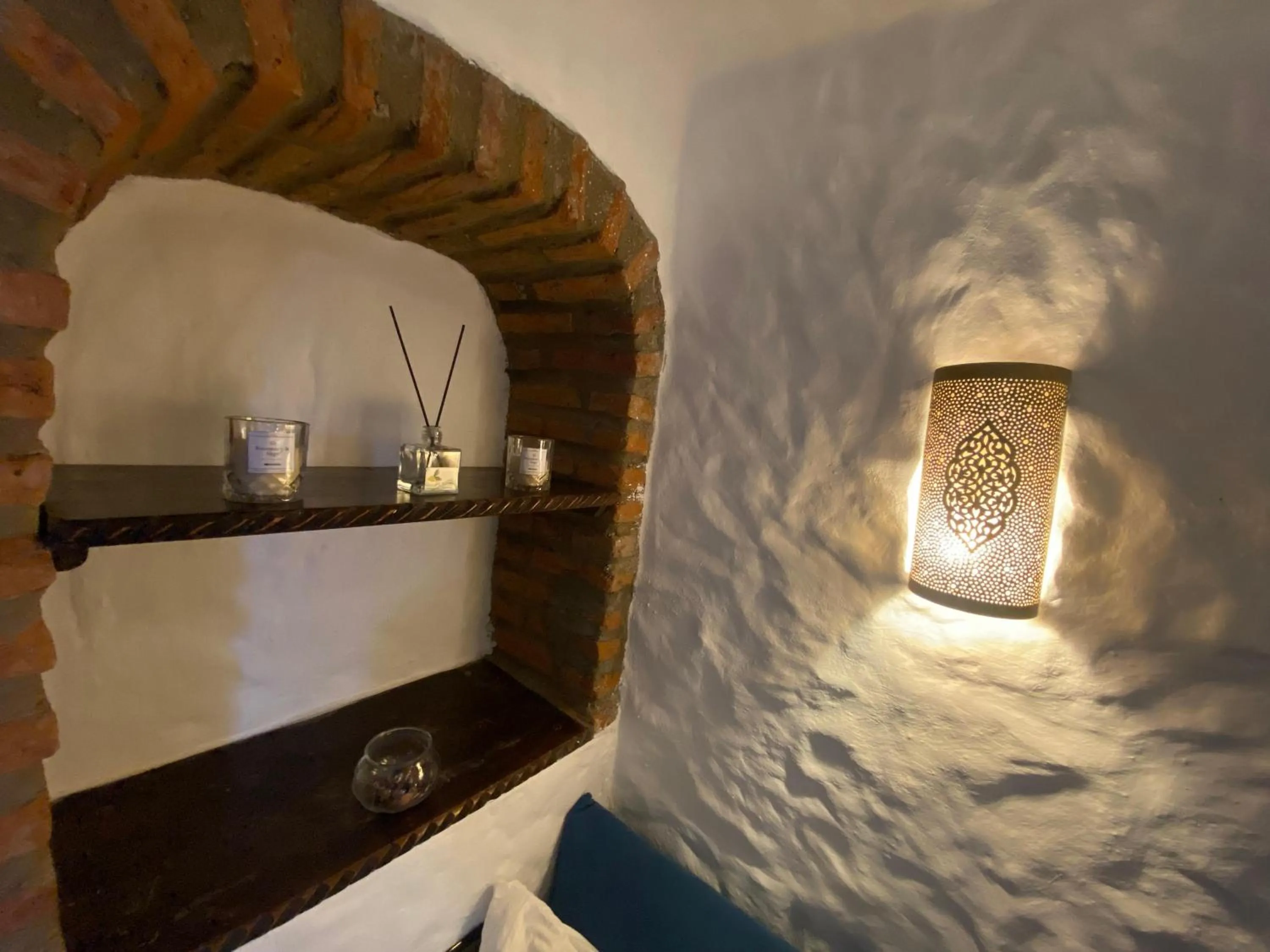 Bed in Riad Gharnata