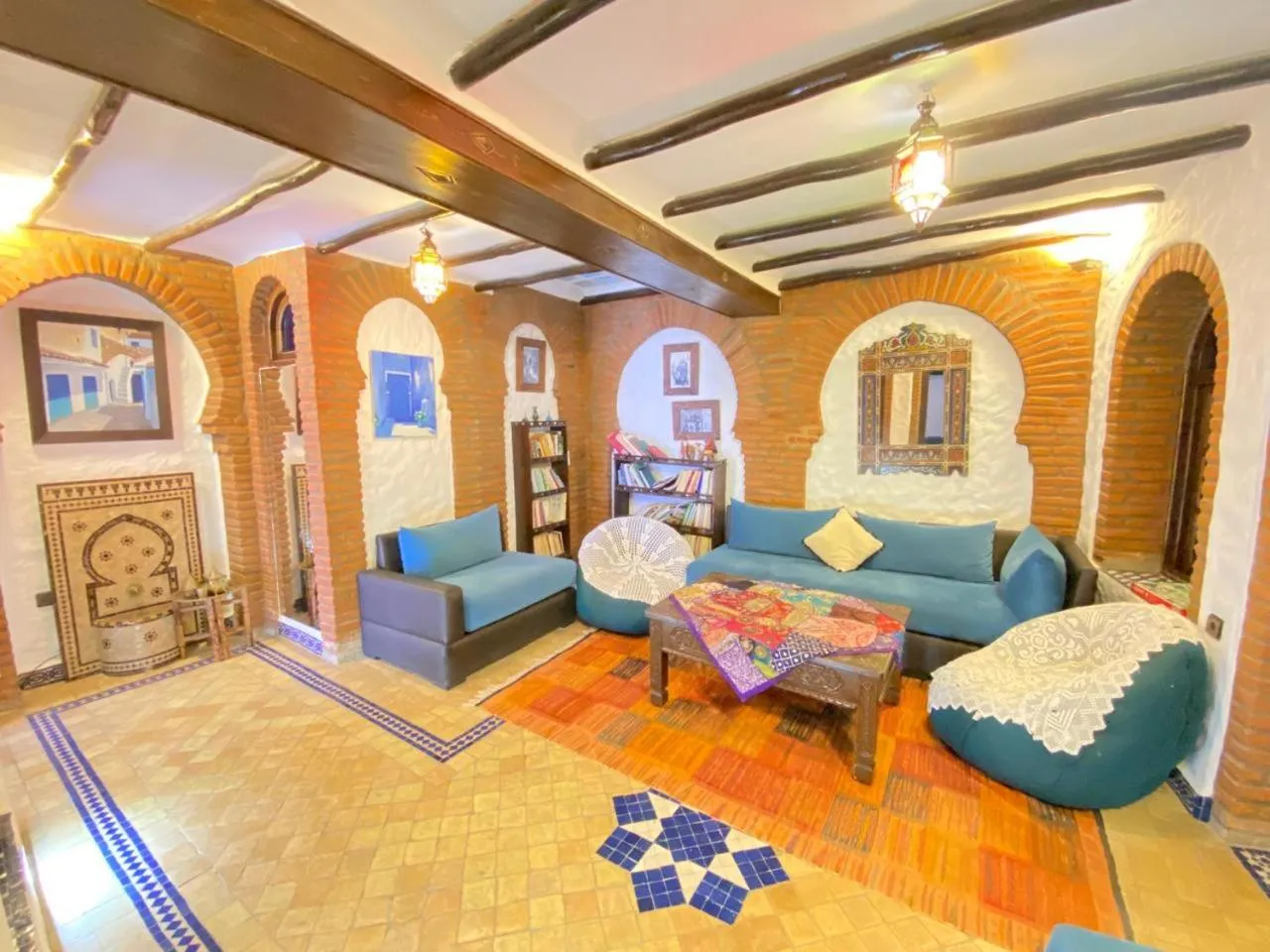 Living room in Riad Gharnata
